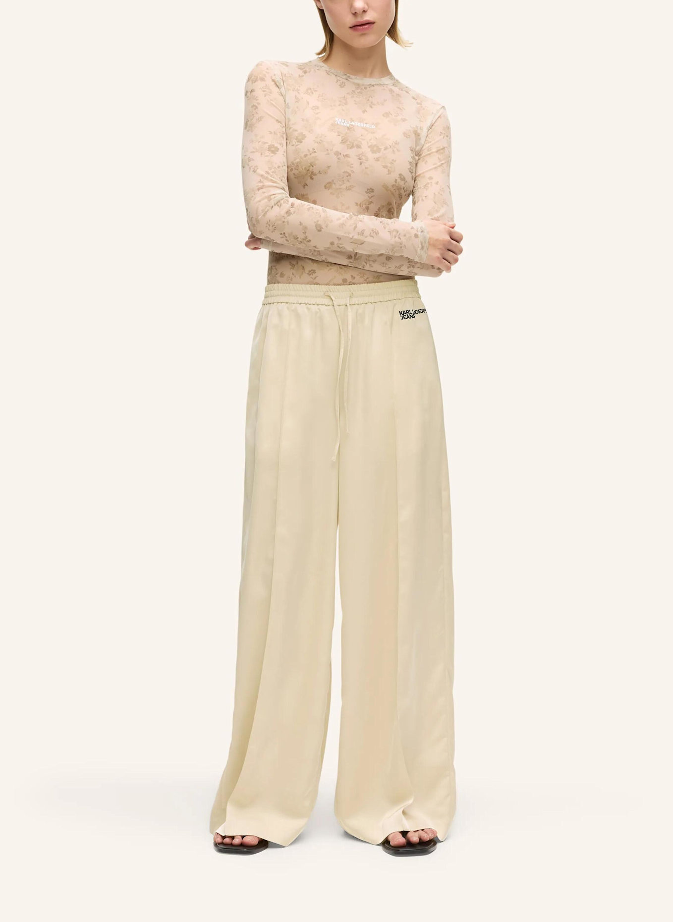 KARL LAGERFELD JEANS Hose: BEIGE