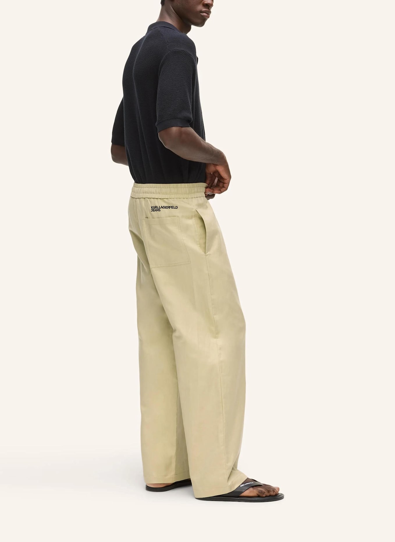 KARL LAGERFELD JEANS Hose: BEIGE