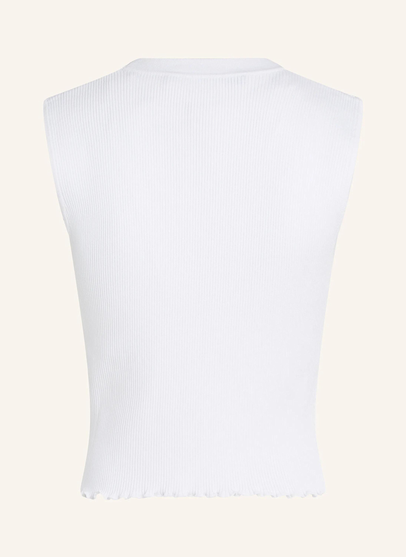 KARL LAGERFELD JEANS Top: WEISS