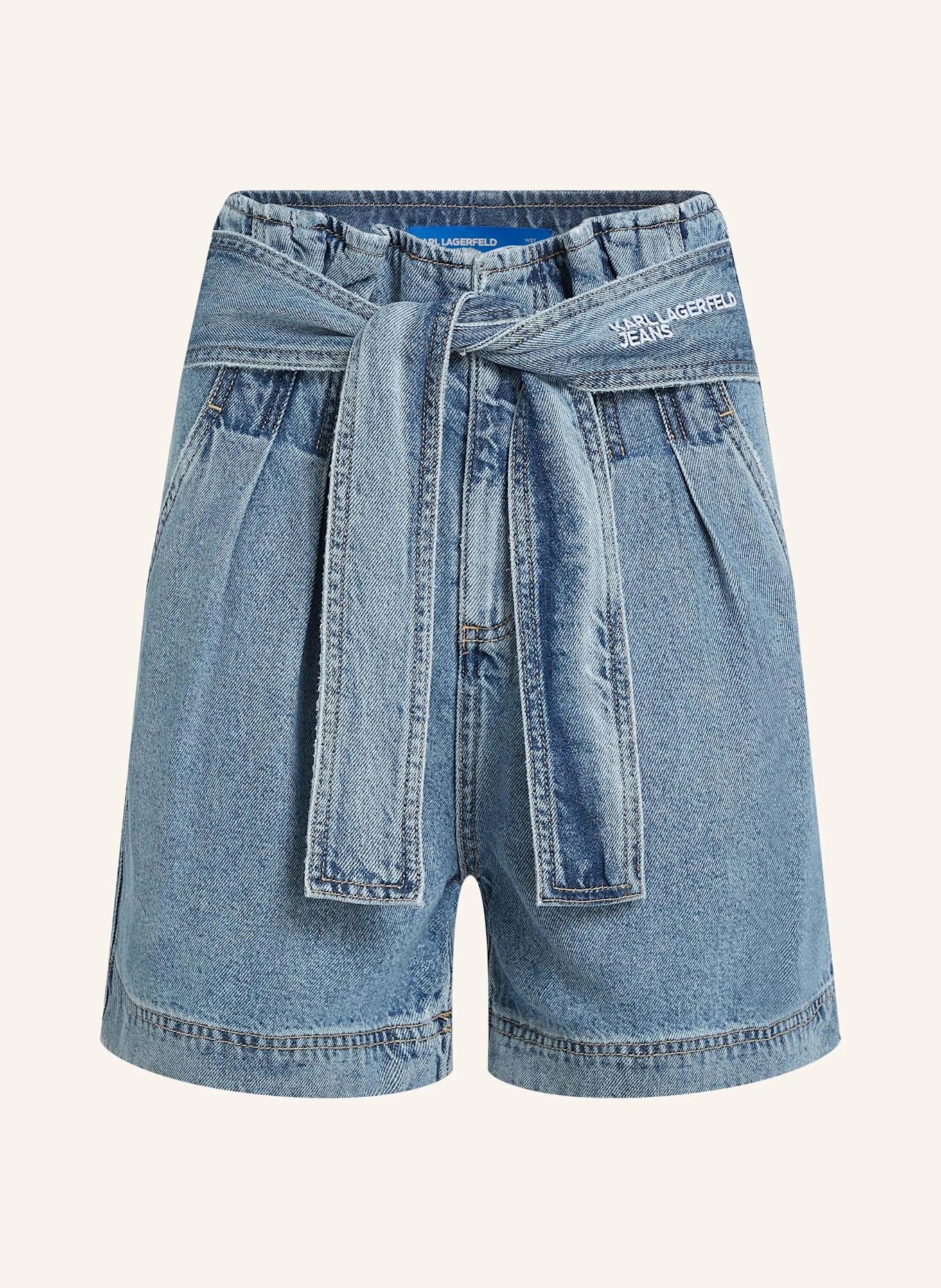 KARL LAGERFELD JEANS Shorts: BLAU