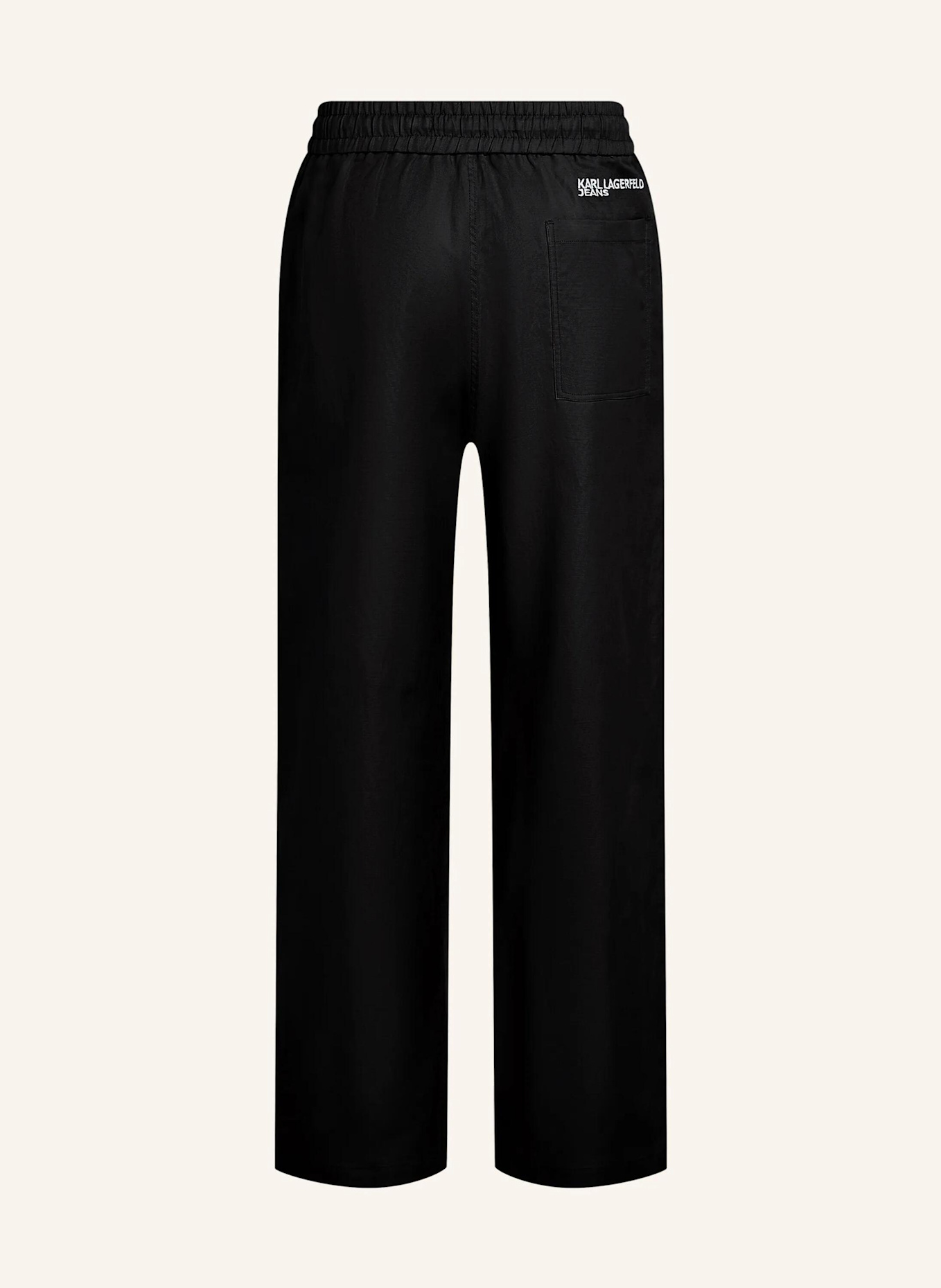 KARL LAGERFELD JEANS Hose: SCHWARZ