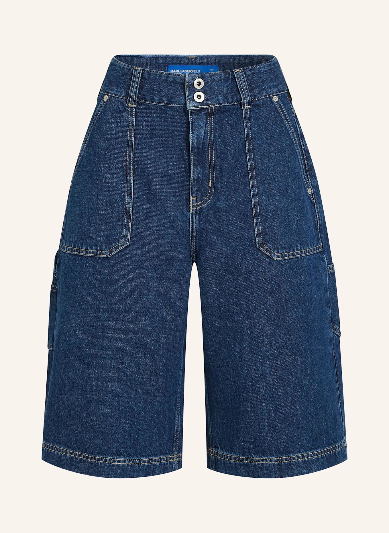 KARL LAGERFELD JEANS Shorts: BLAU