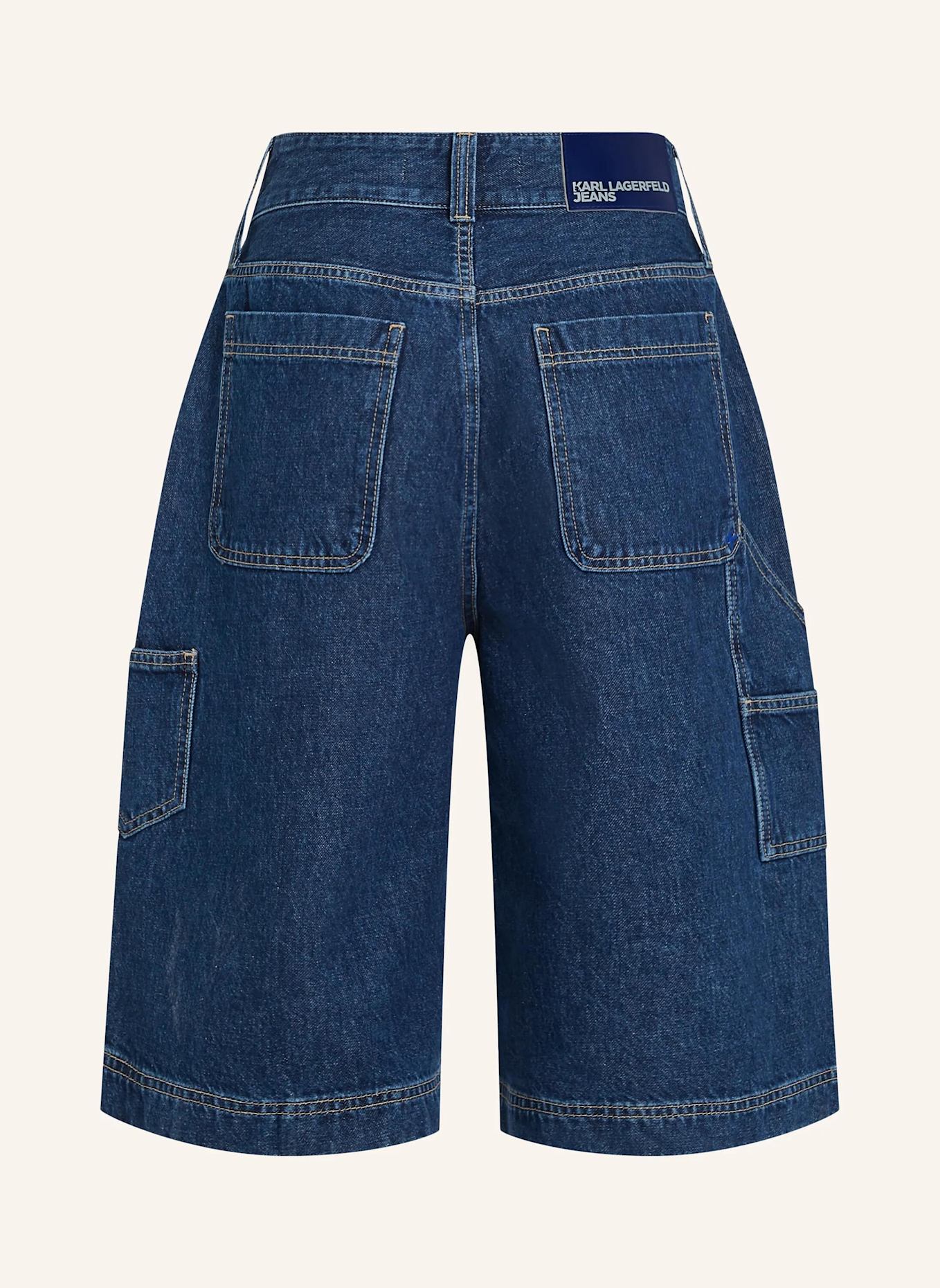 KARL LAGERFELD JEANS Shorts: BLAU