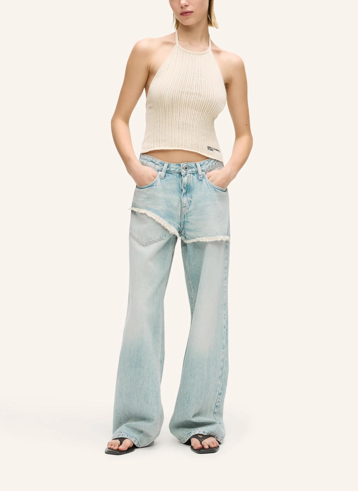 KARL LAGERFELD JEANS Jeans: HELLBLAU