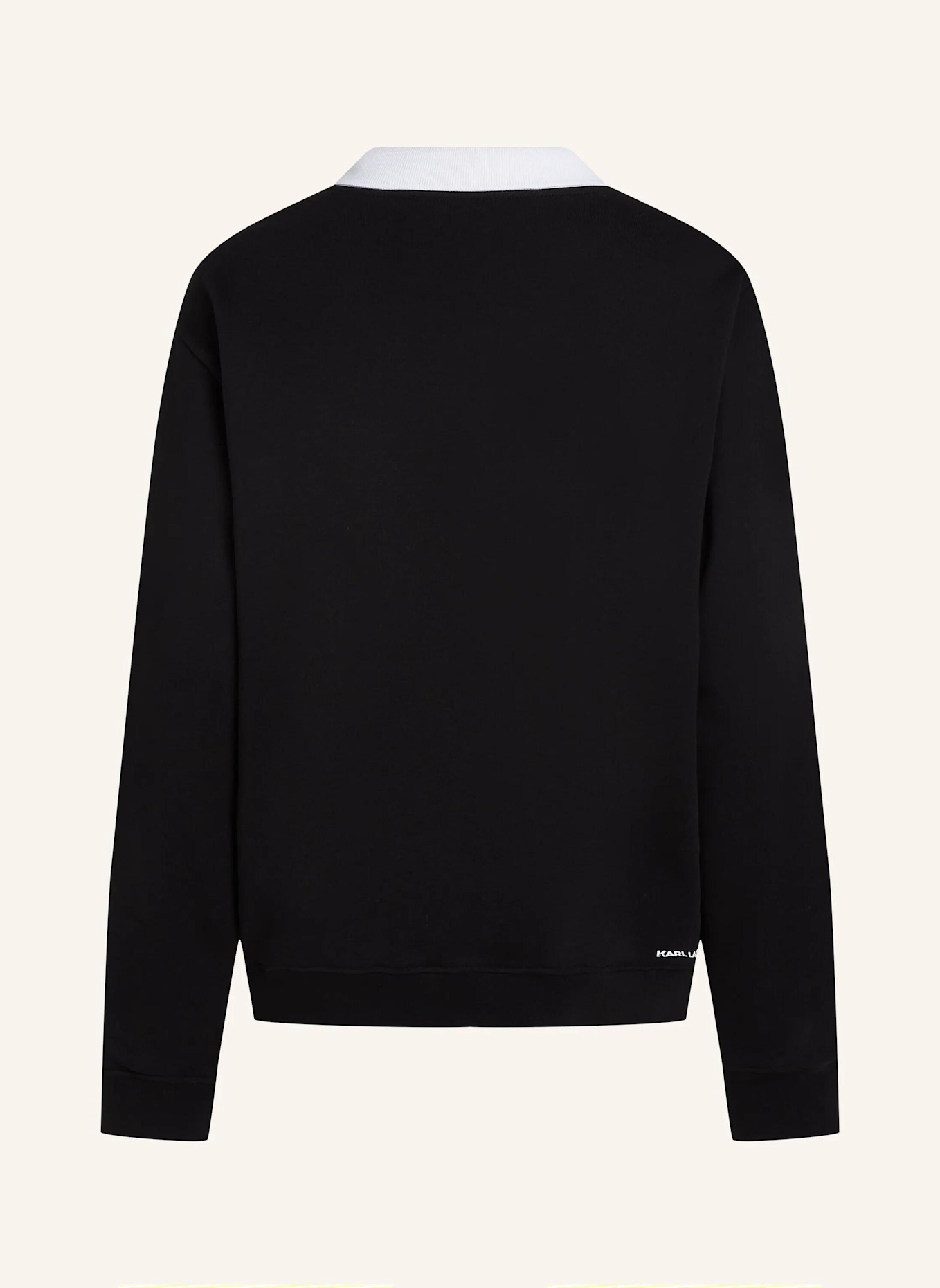 KARL LAGERFELD Sweatshirt: SCHWARZ