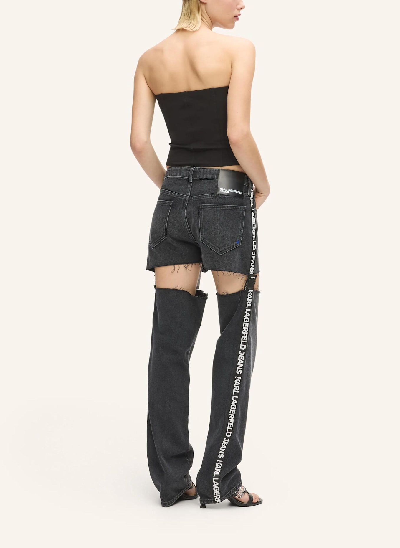 KARL LAGERFELD JEANS Jeans: SCHWARZ