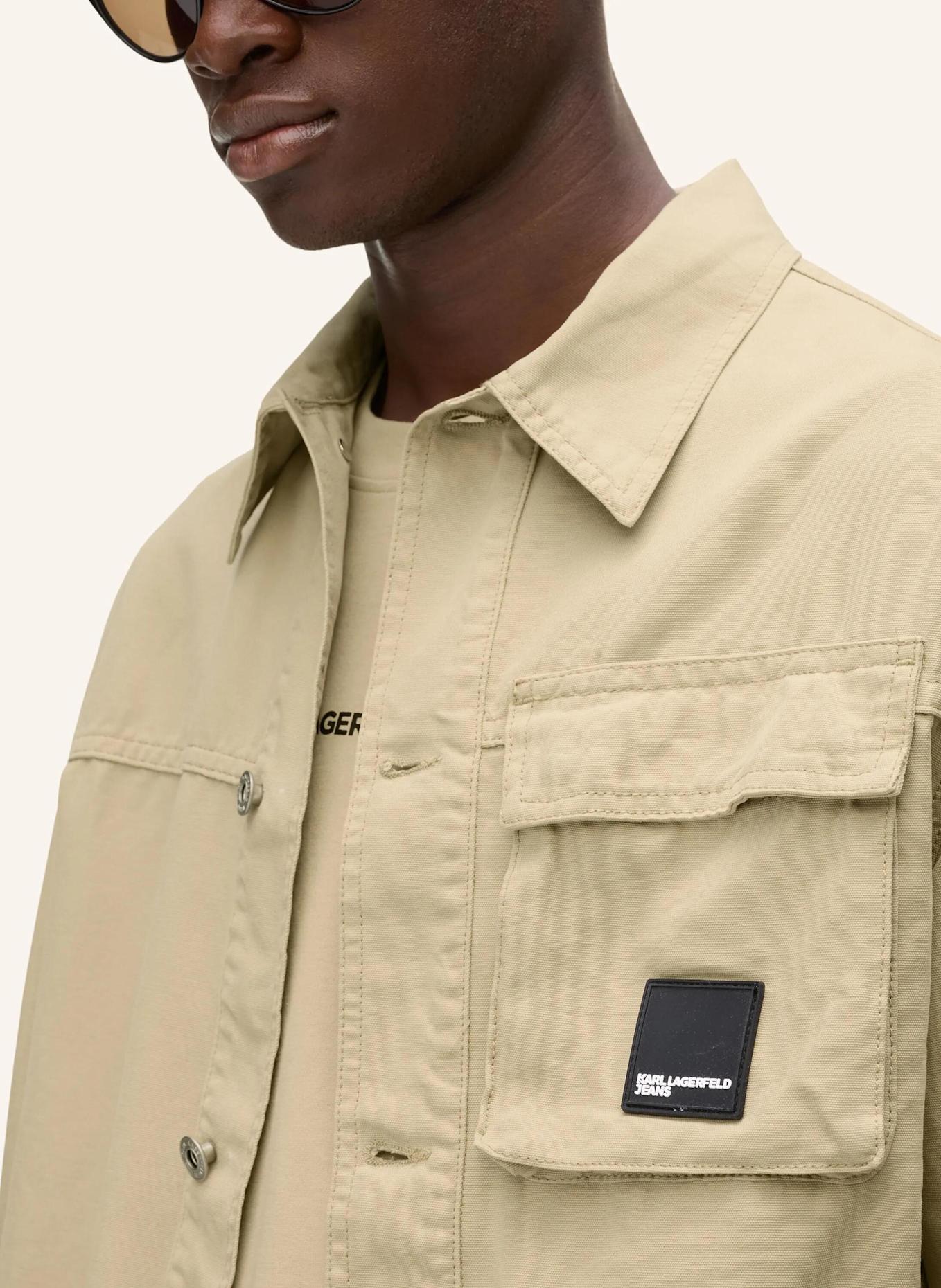 KARL LAGERFELD JEANS Jacke: BEIGE