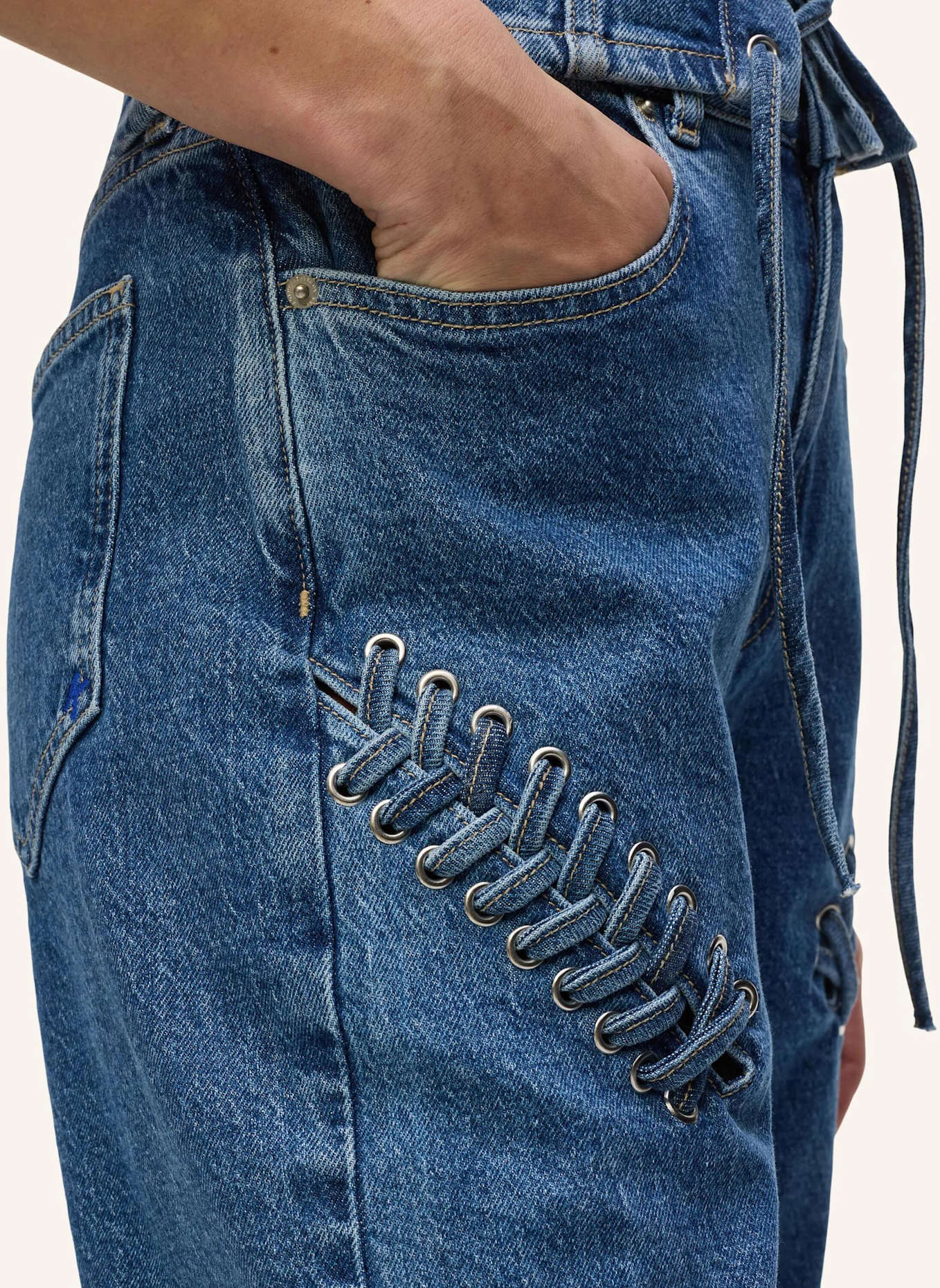 KARL LAGERFELD JEANS Jeans: BLAU