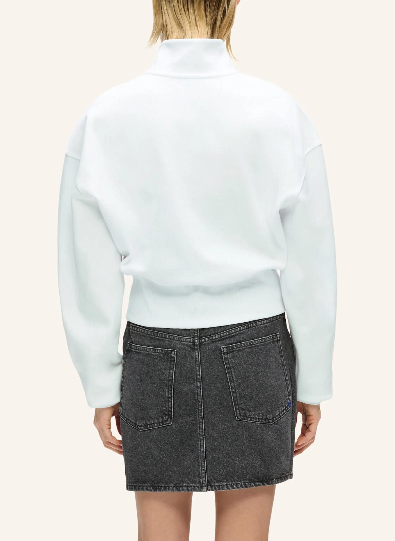 KARL LAGERFELD JEANS Sweatshirt: WEISS