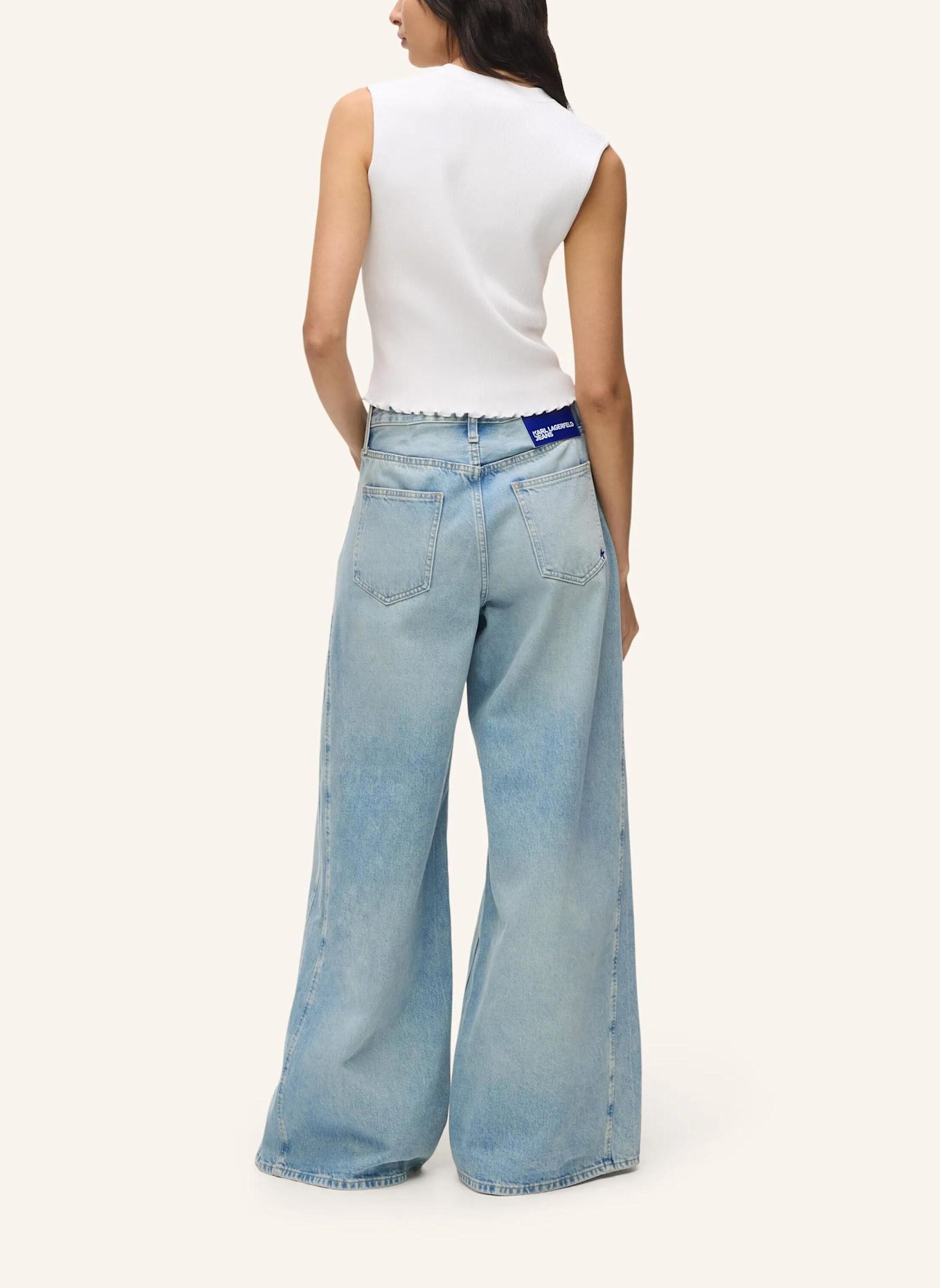 KARL LAGERFELD JEANS Jeans: HELLBLAU