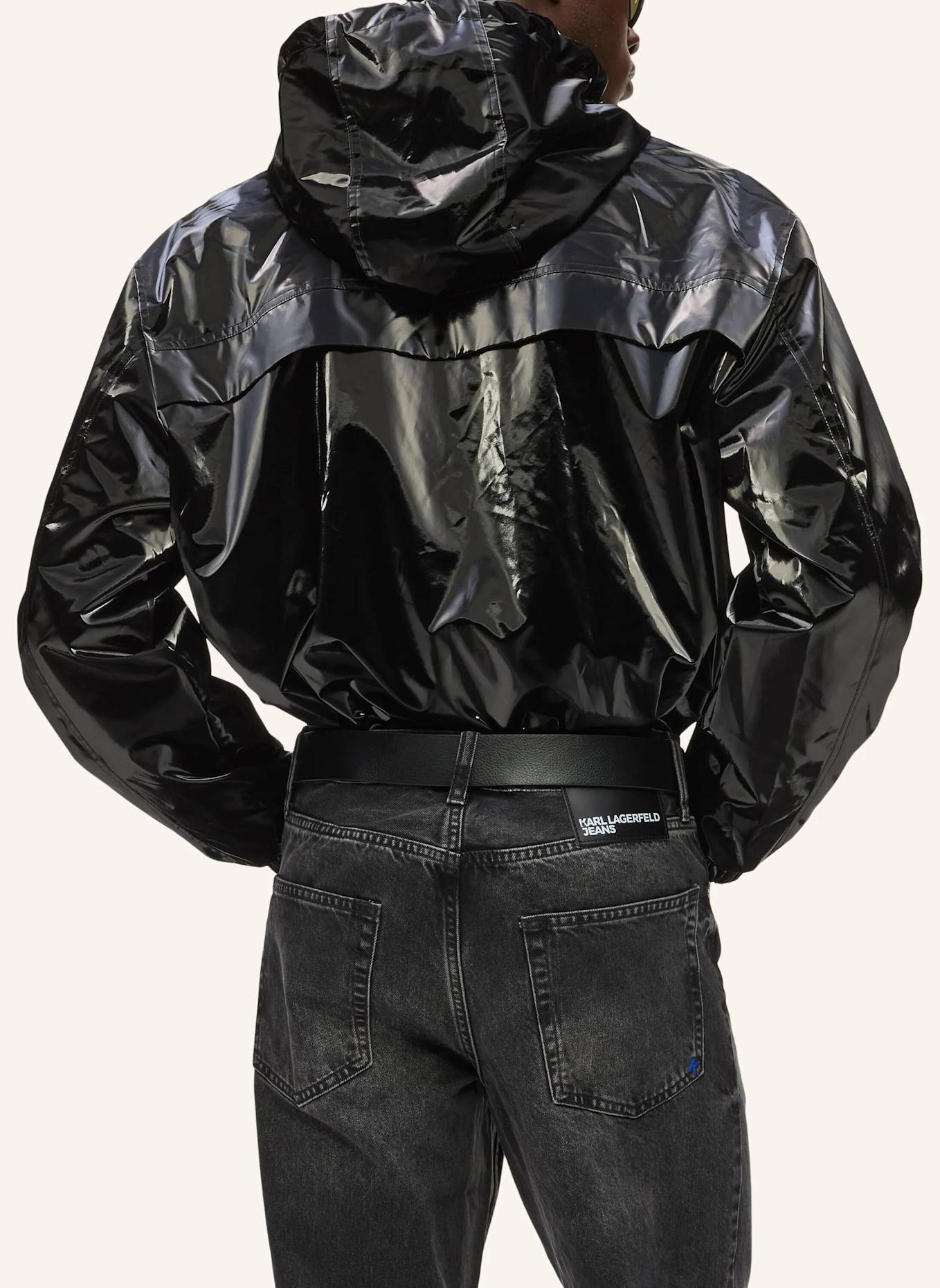 KARL LAGERFELD JEANS Jacke: SCHWARZ