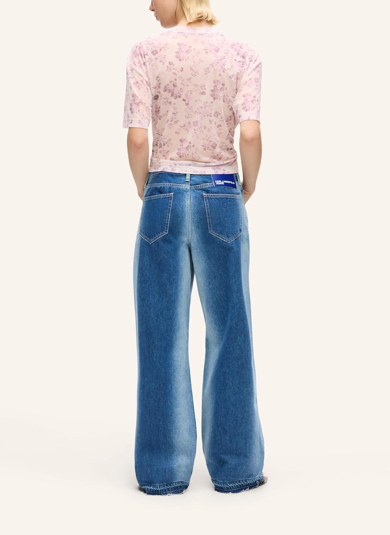 KARL LAGERFELD JEANS Jeans: BLAU