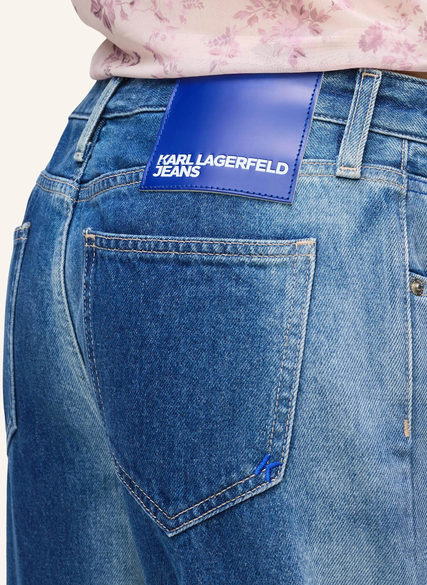 KARL LAGERFELD JEANS Jeans: BLAU