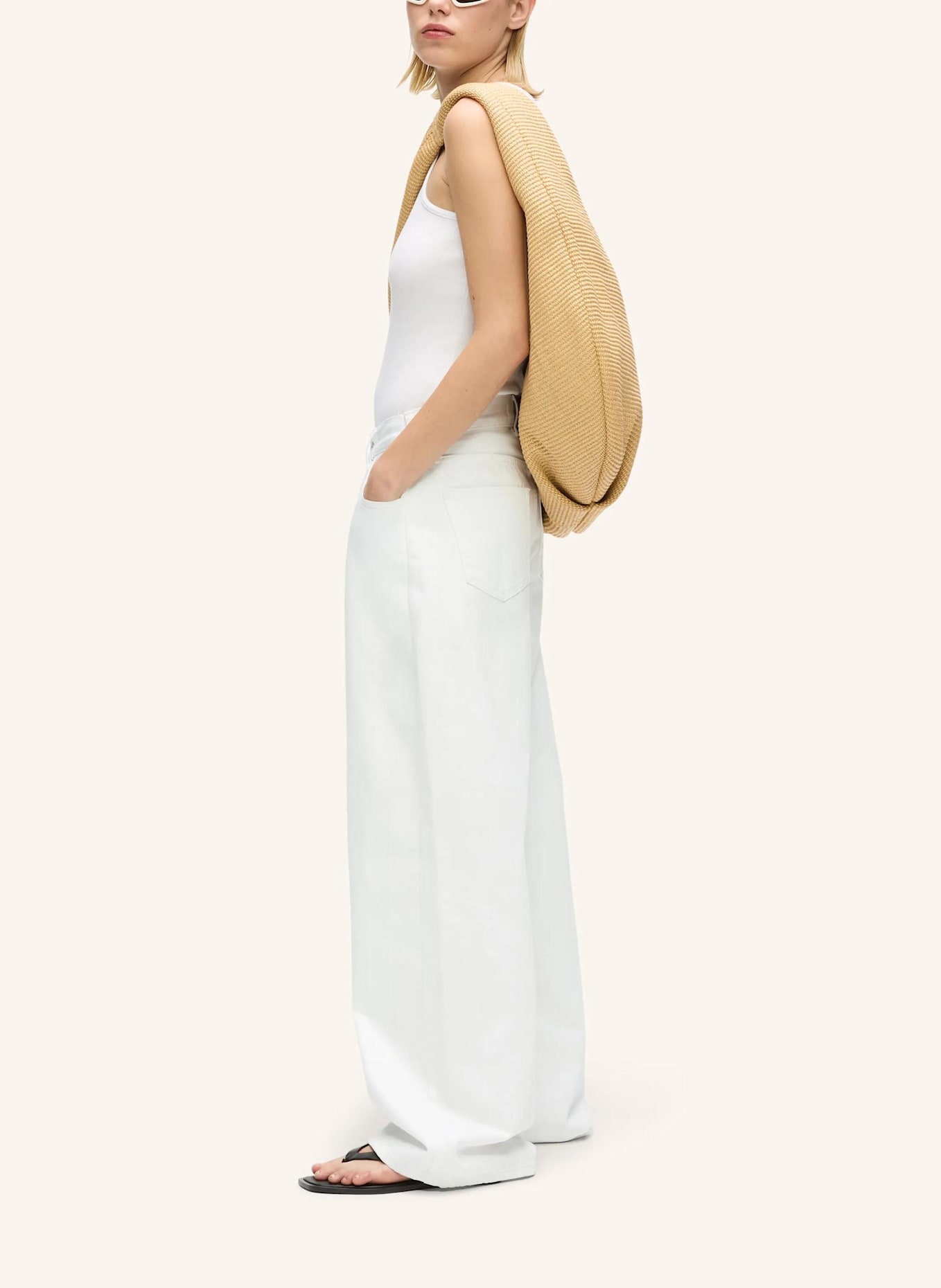 KARL LAGERFELD JEANS Jeans: WEISS