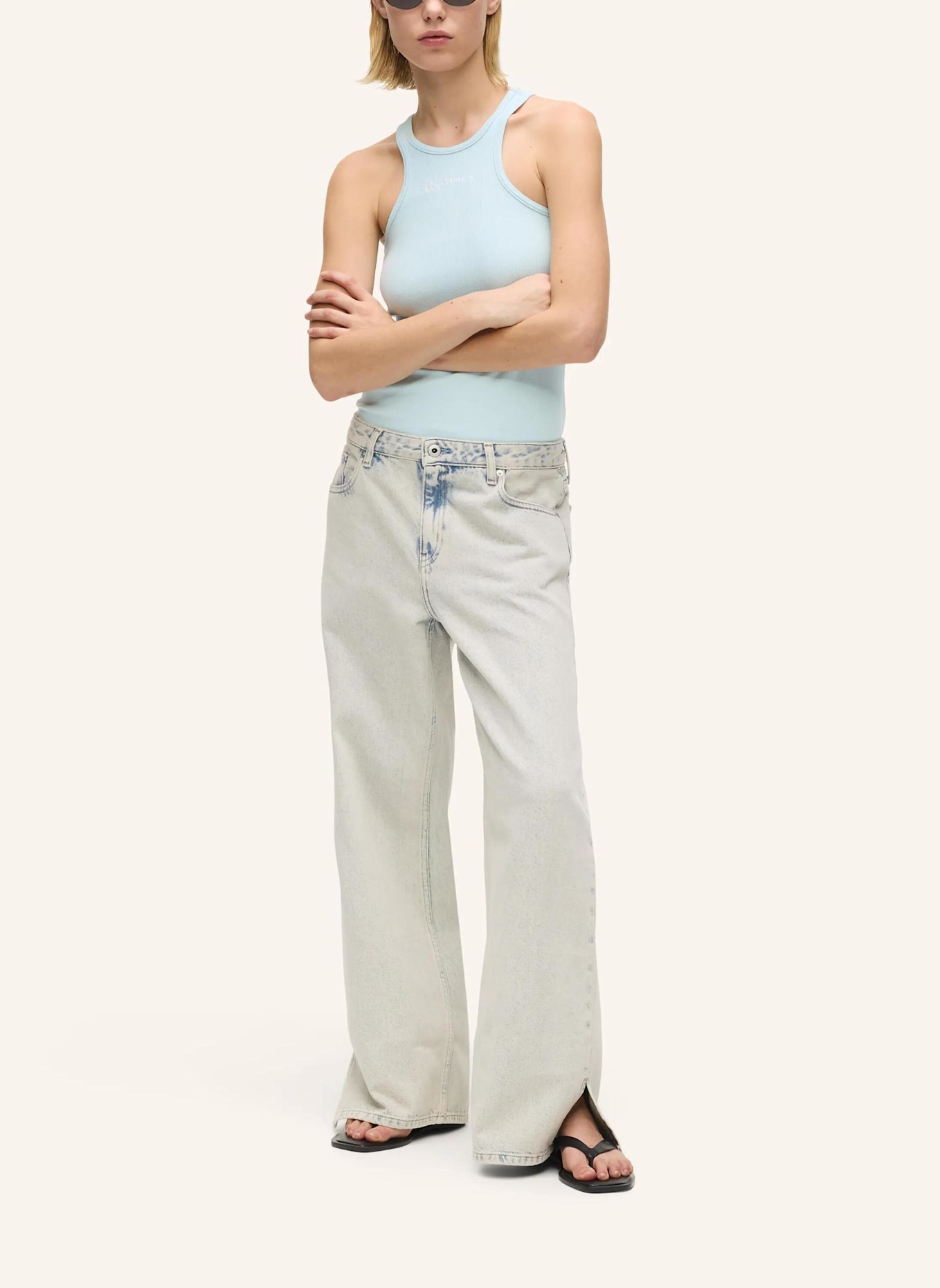 KARL LAGERFELD JEANS Jeans: HELLBLAU