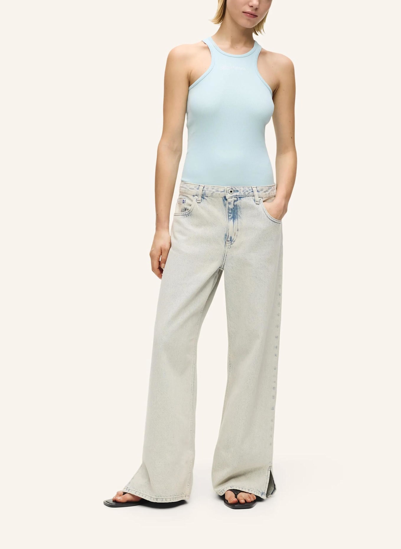 KARL LAGERFELD JEANS Jeans: HELLBLAU