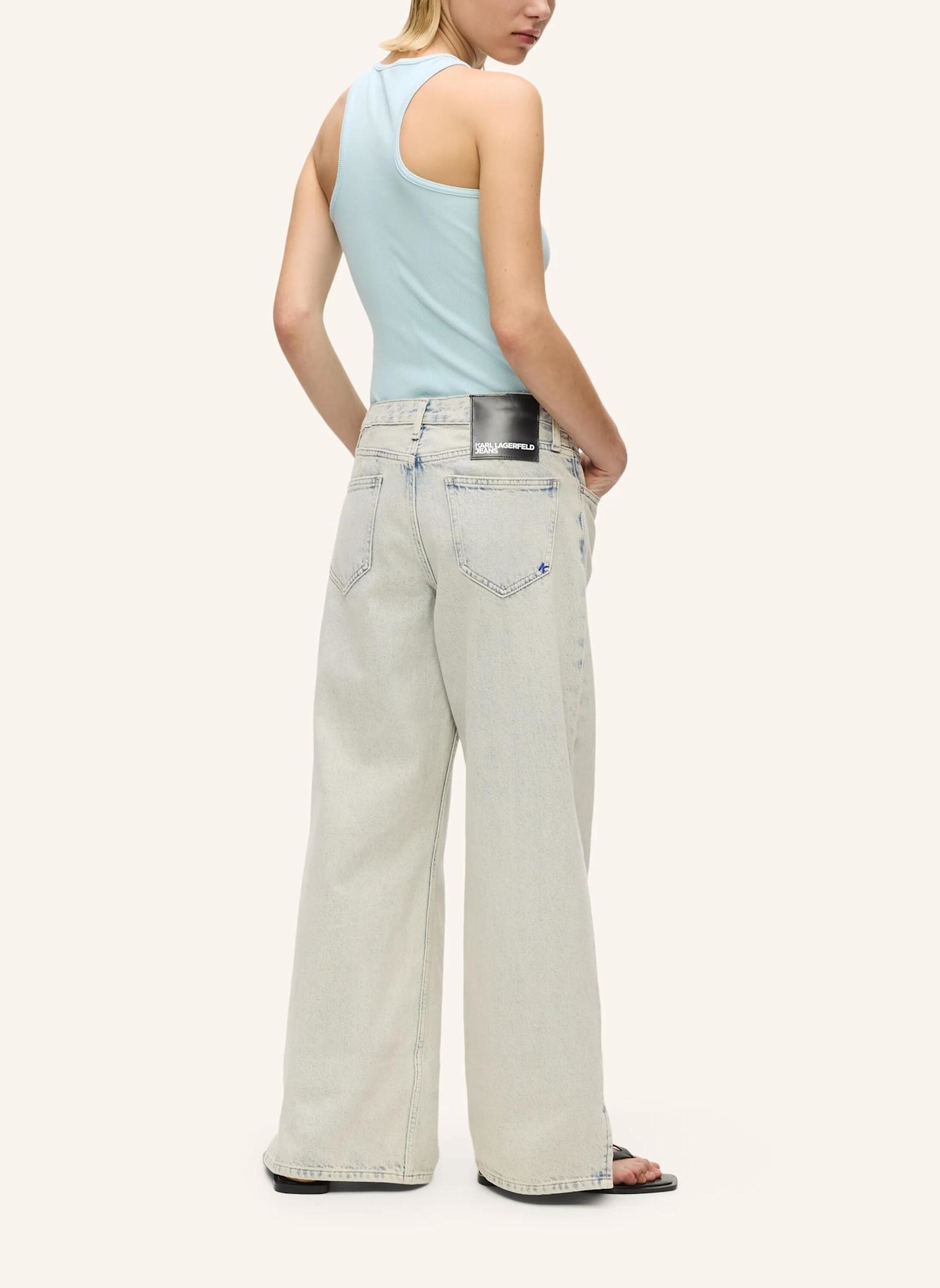 KARL LAGERFELD JEANS Jeans: HELLBLAU