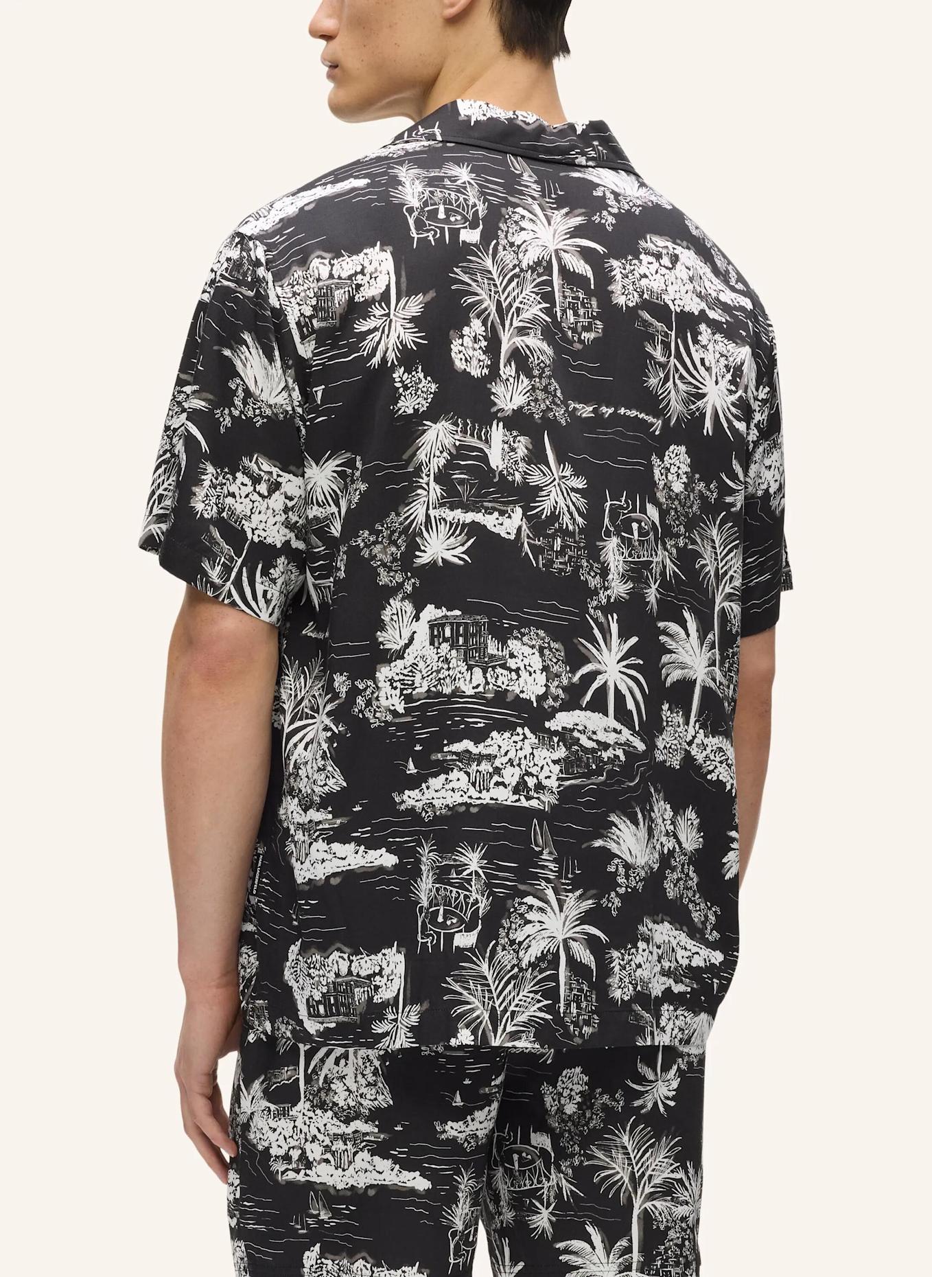 KARL LAGERFELD Hemd: SCHWARZ