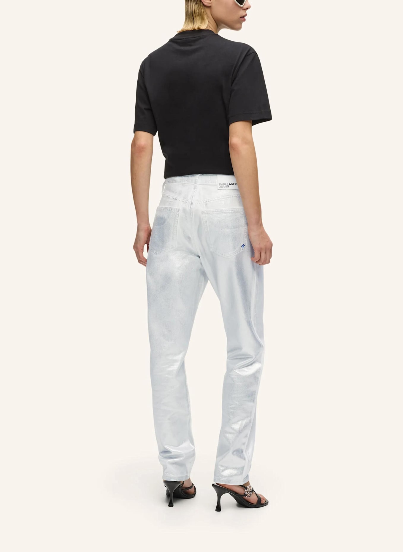 KARL LAGERFELD JEANS Jeans: SILBER