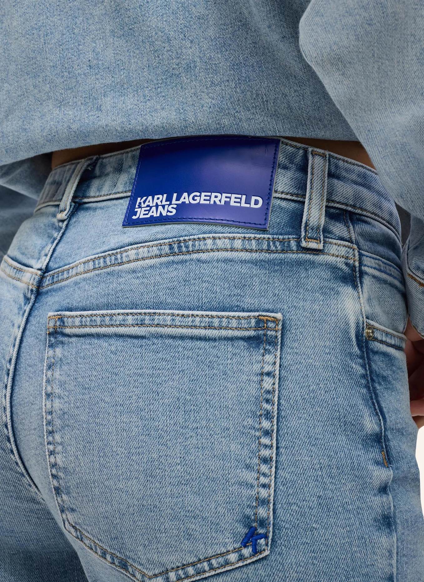 KARL LAGERFELD JEANS Jeans: HELLBLAU