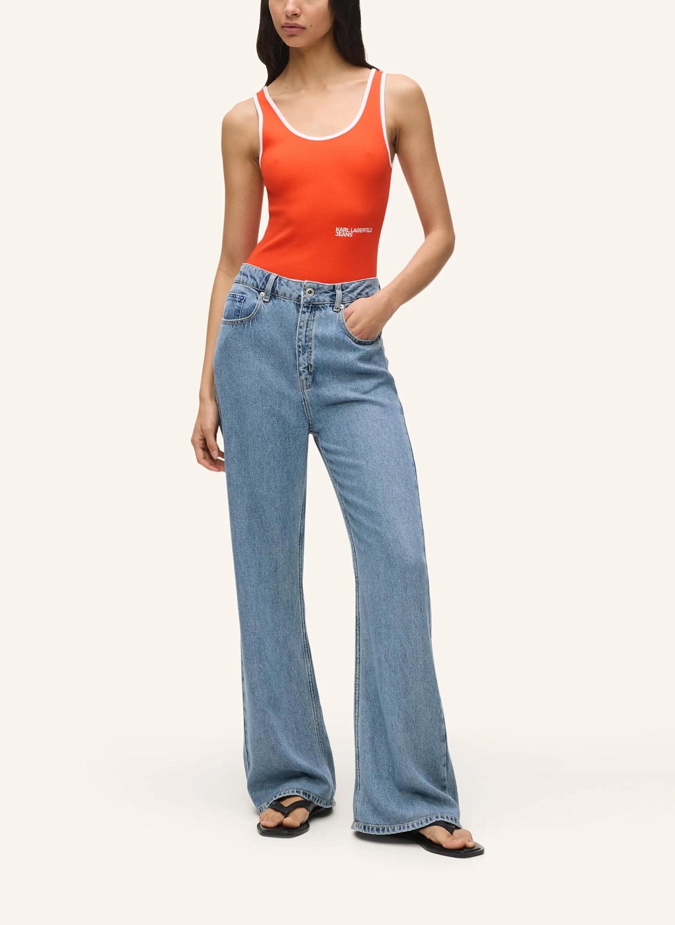 KARL LAGERFELD JEANS Jeans: BLAU