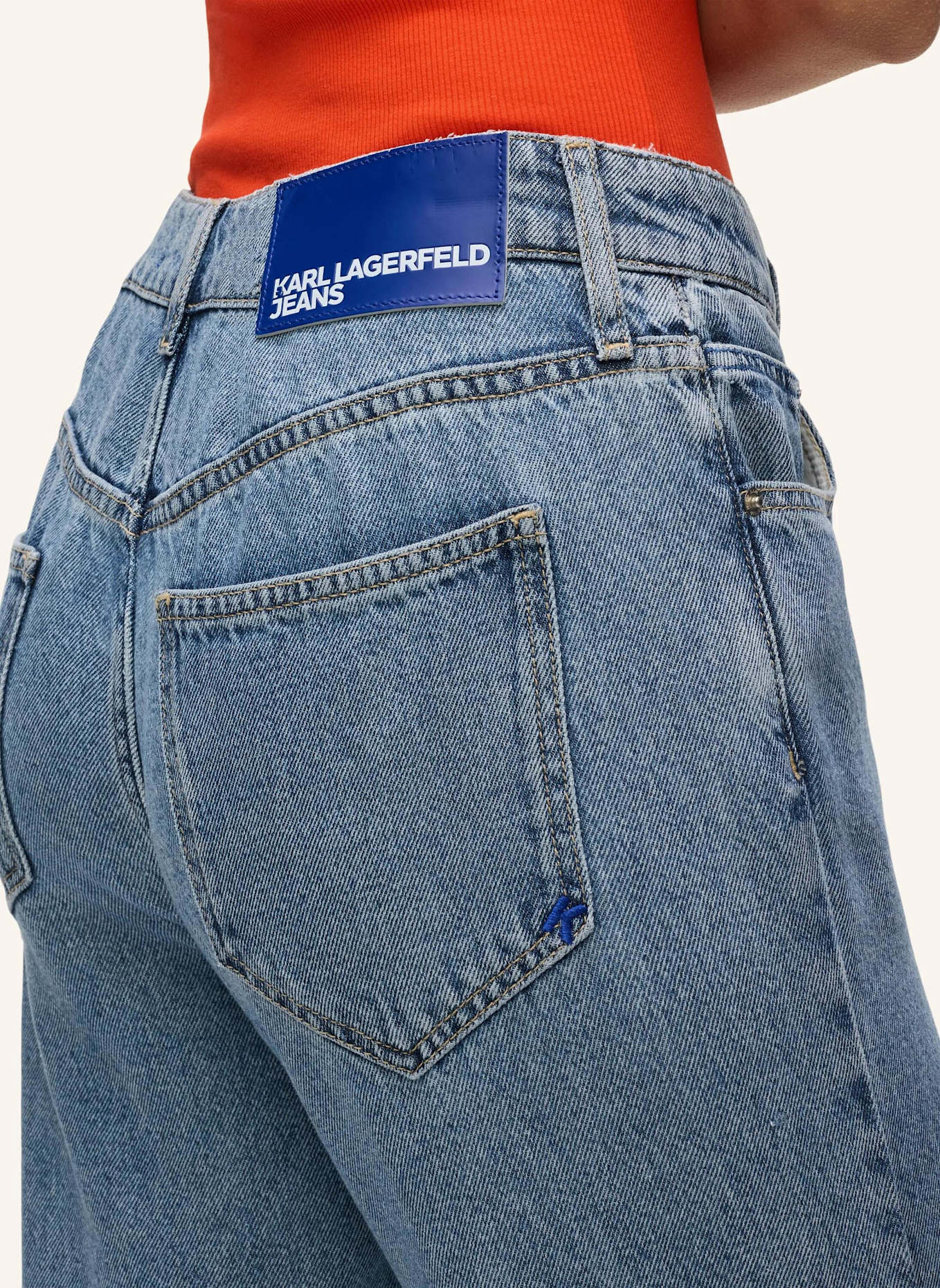 KARL LAGERFELD JEANS Jeans: BLAU