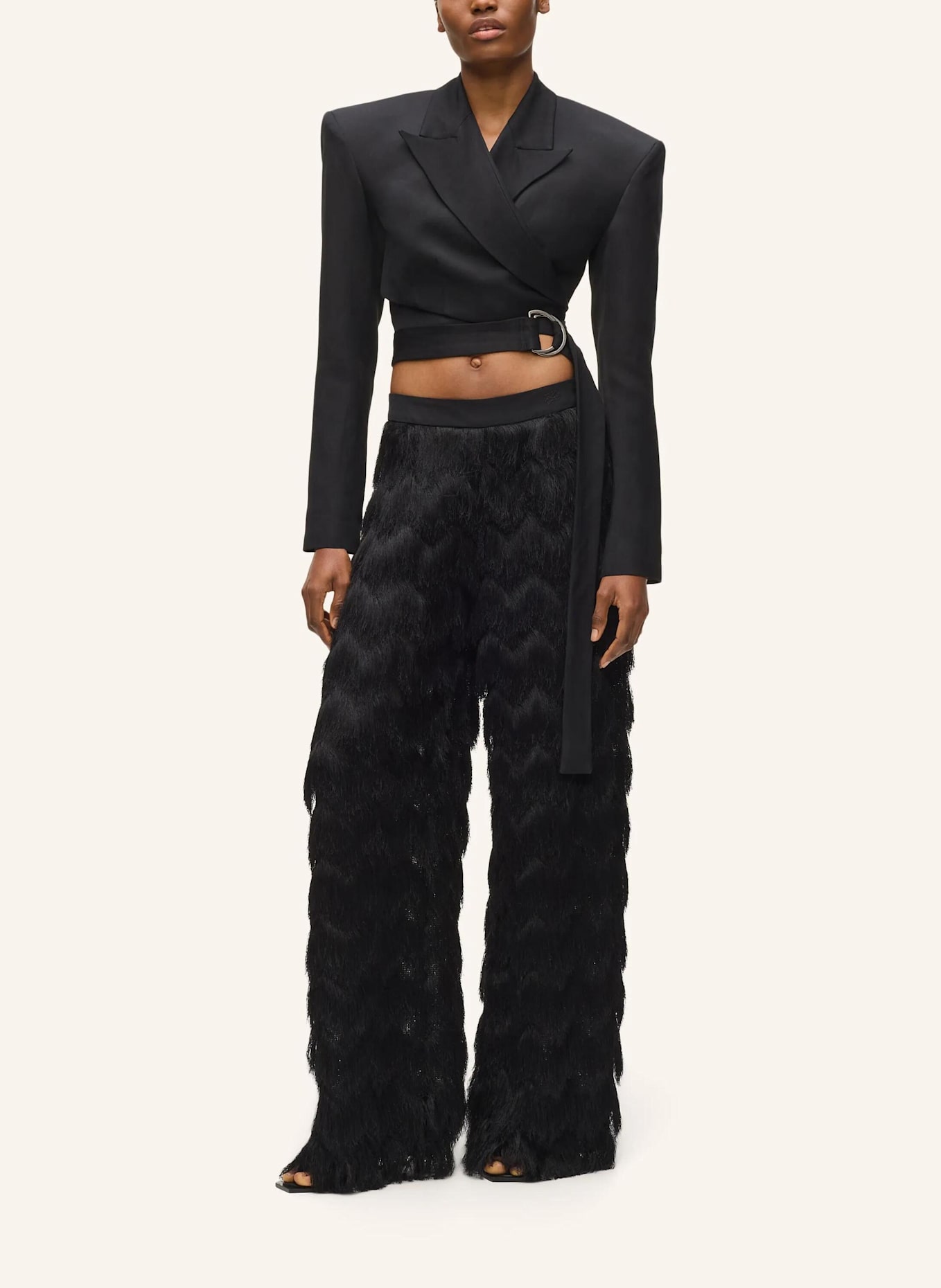 KARL LAGERFELD Hose: SCHWARZ