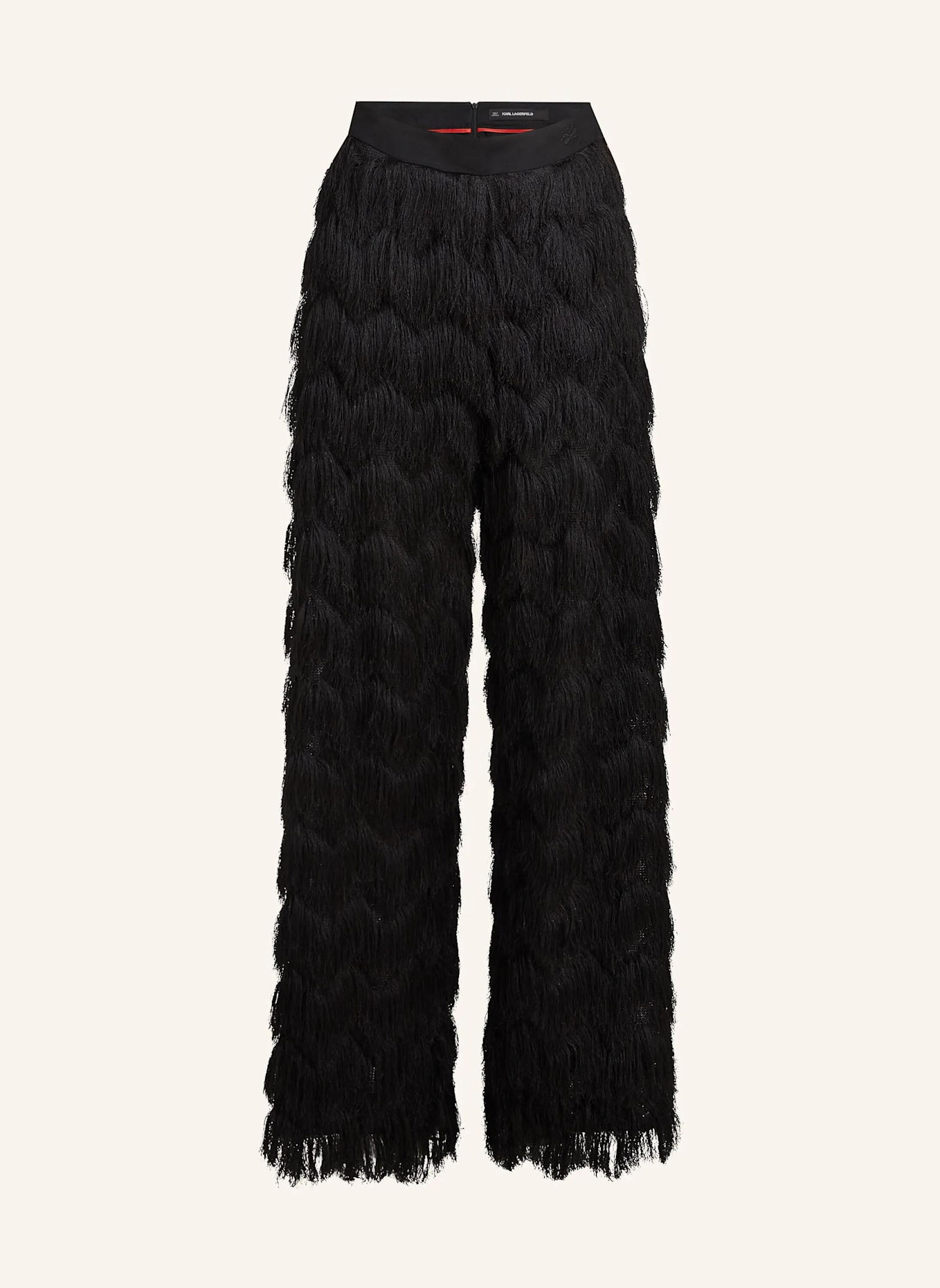 KARL LAGERFELD Hose: SCHWARZ