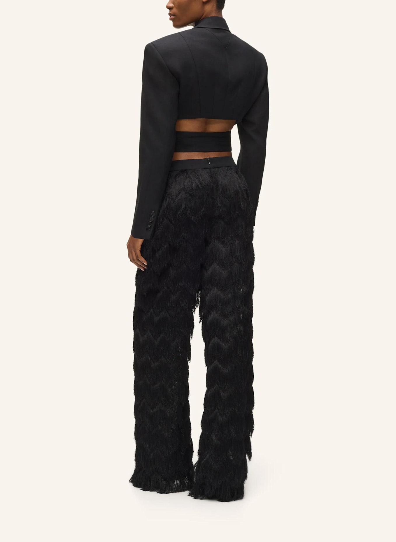 KARL LAGERFELD Hose: SCHWARZ