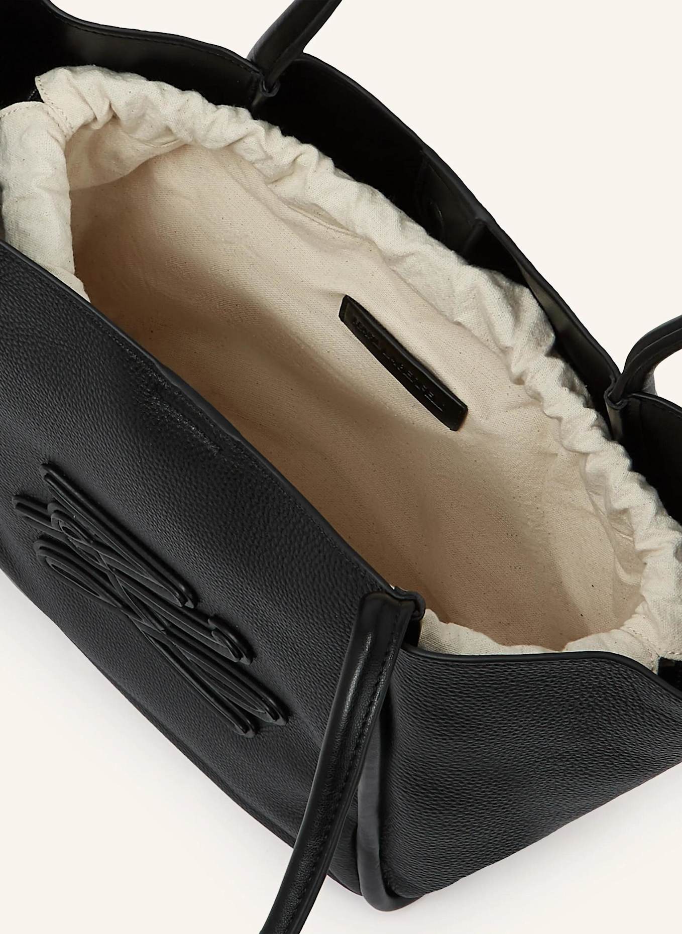 KARL LAGERFELD Handtasche: SCHWARZ