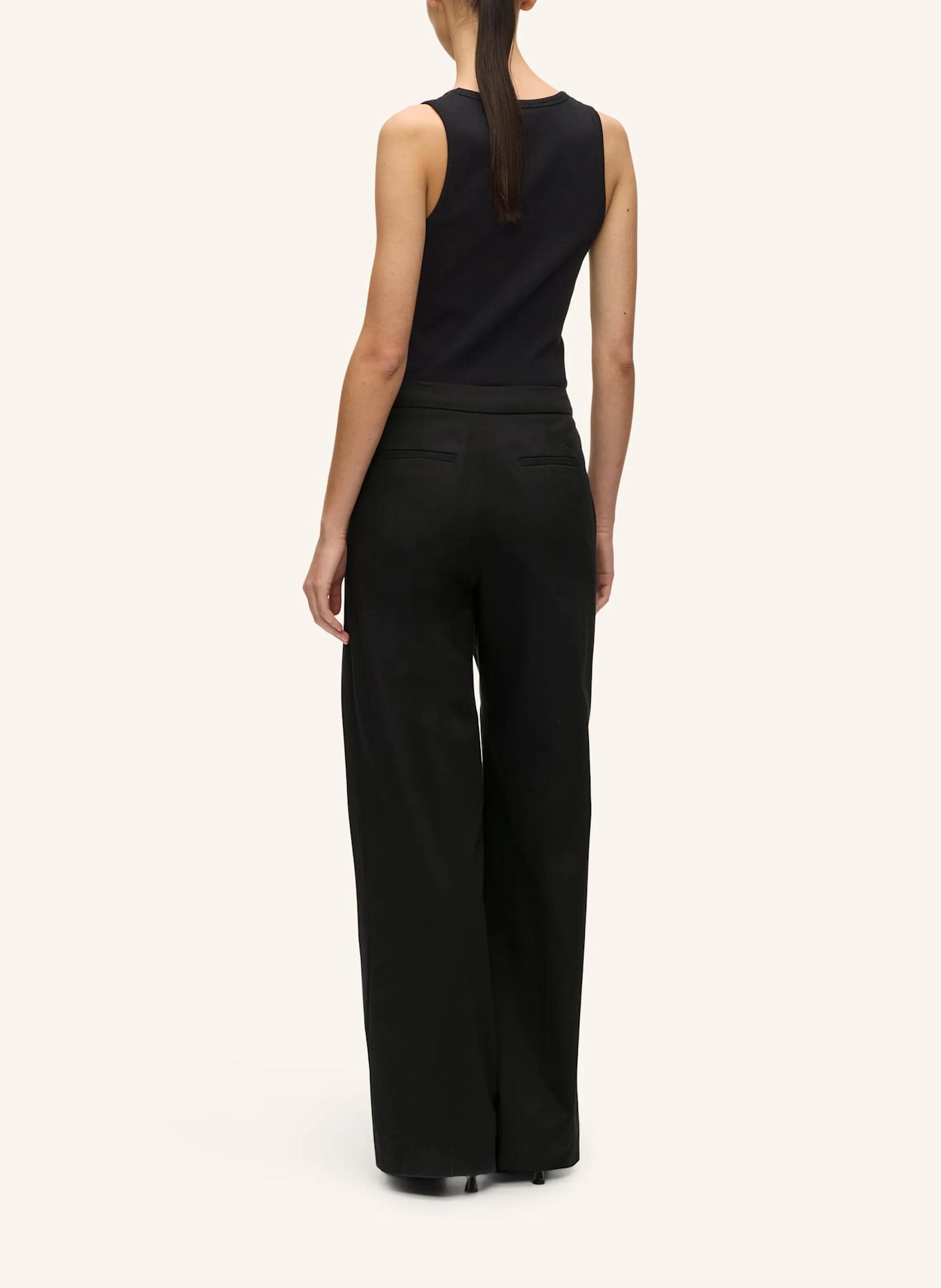 KARL LAGERFELD Hose: SCHWARZ