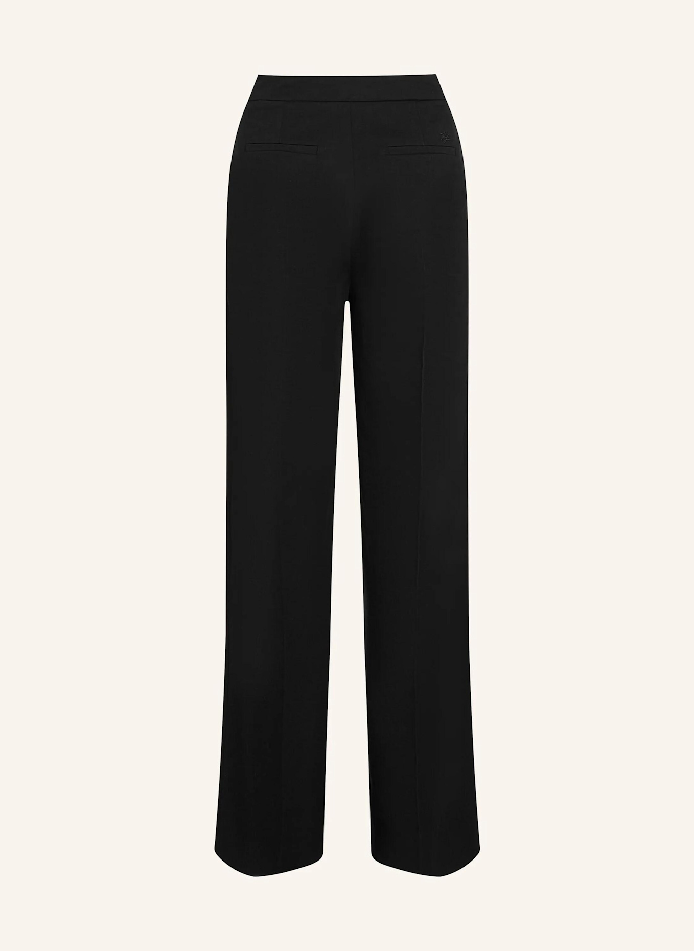 KARL LAGERFELD Hose: SCHWARZ