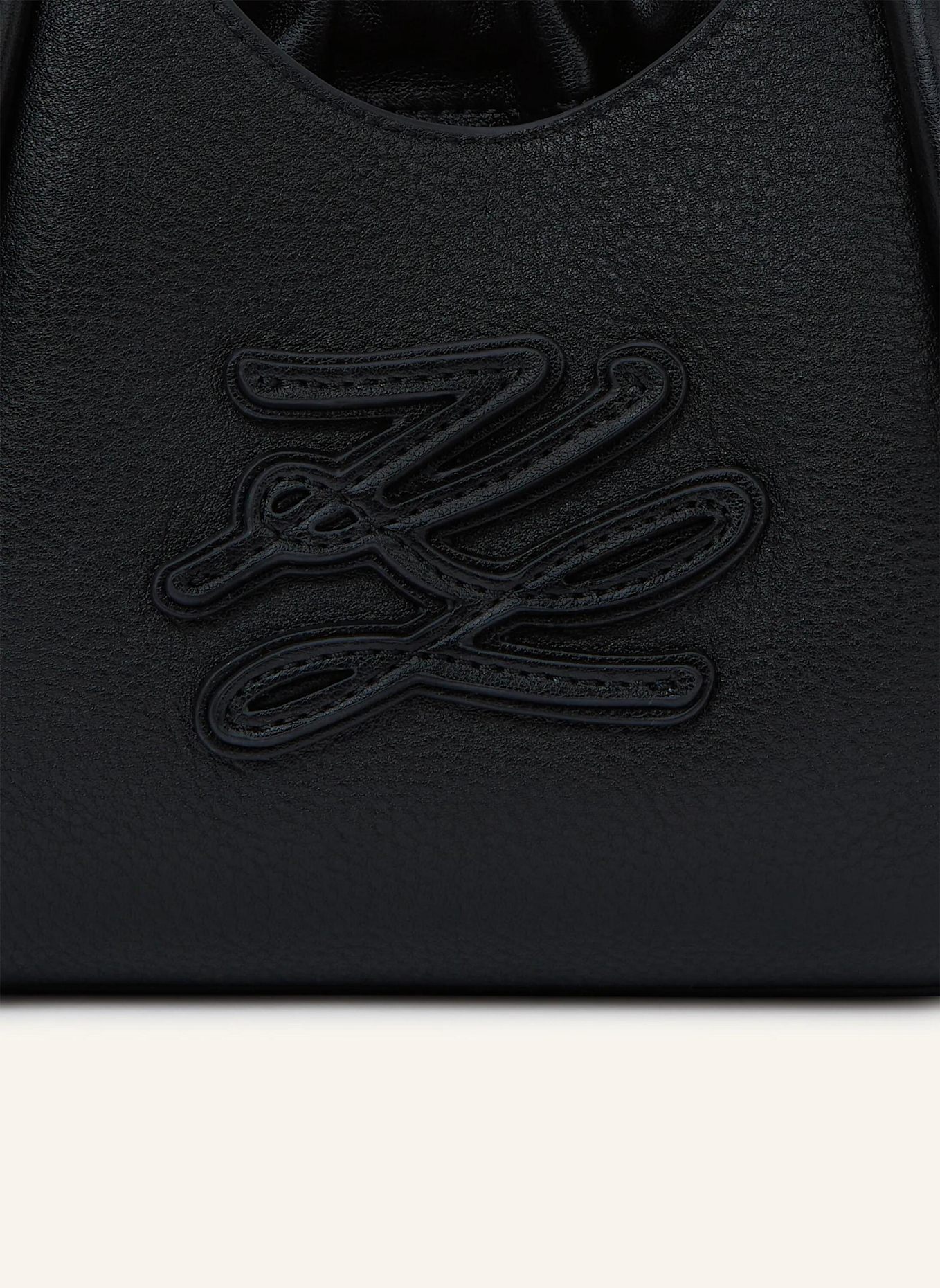 KARL LAGERFELD Handtasche: SCHWARZ