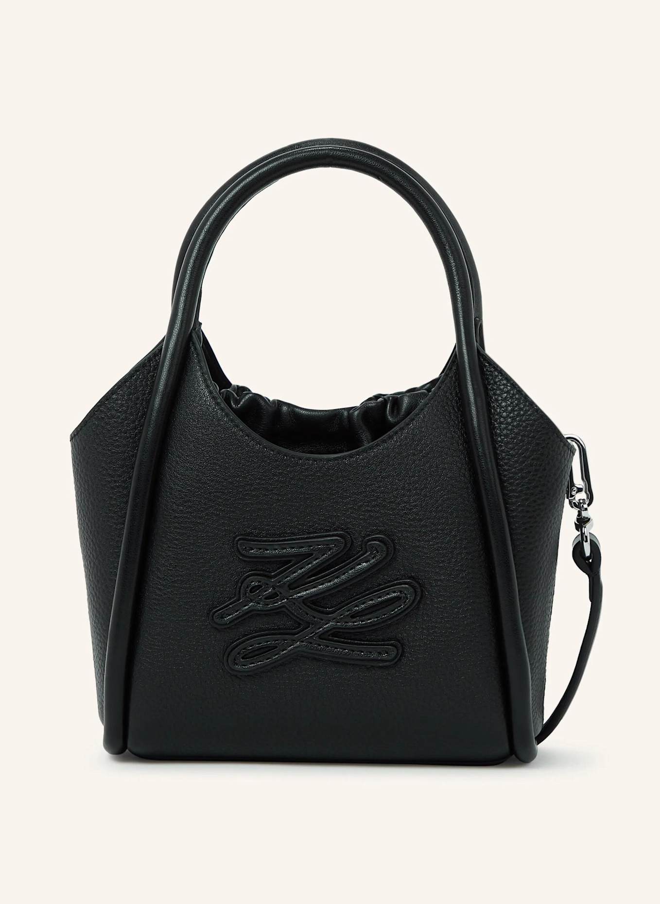 KARL LAGERFELD Handtasche: SCHWARZ