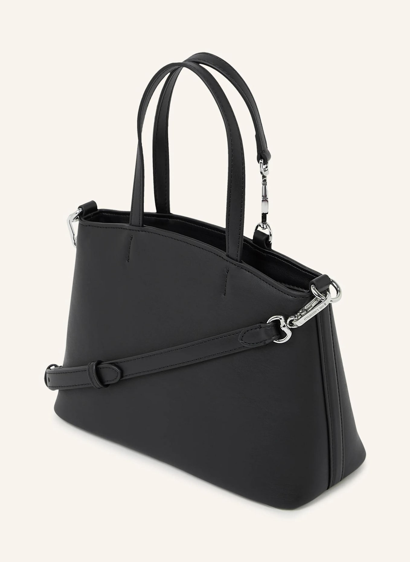 KARL LAGERFELD Handtasche: SCHWARZ