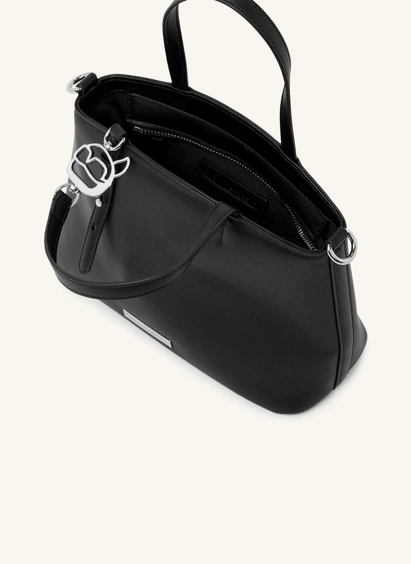 KARL LAGERFELD Handtasche: SCHWARZ