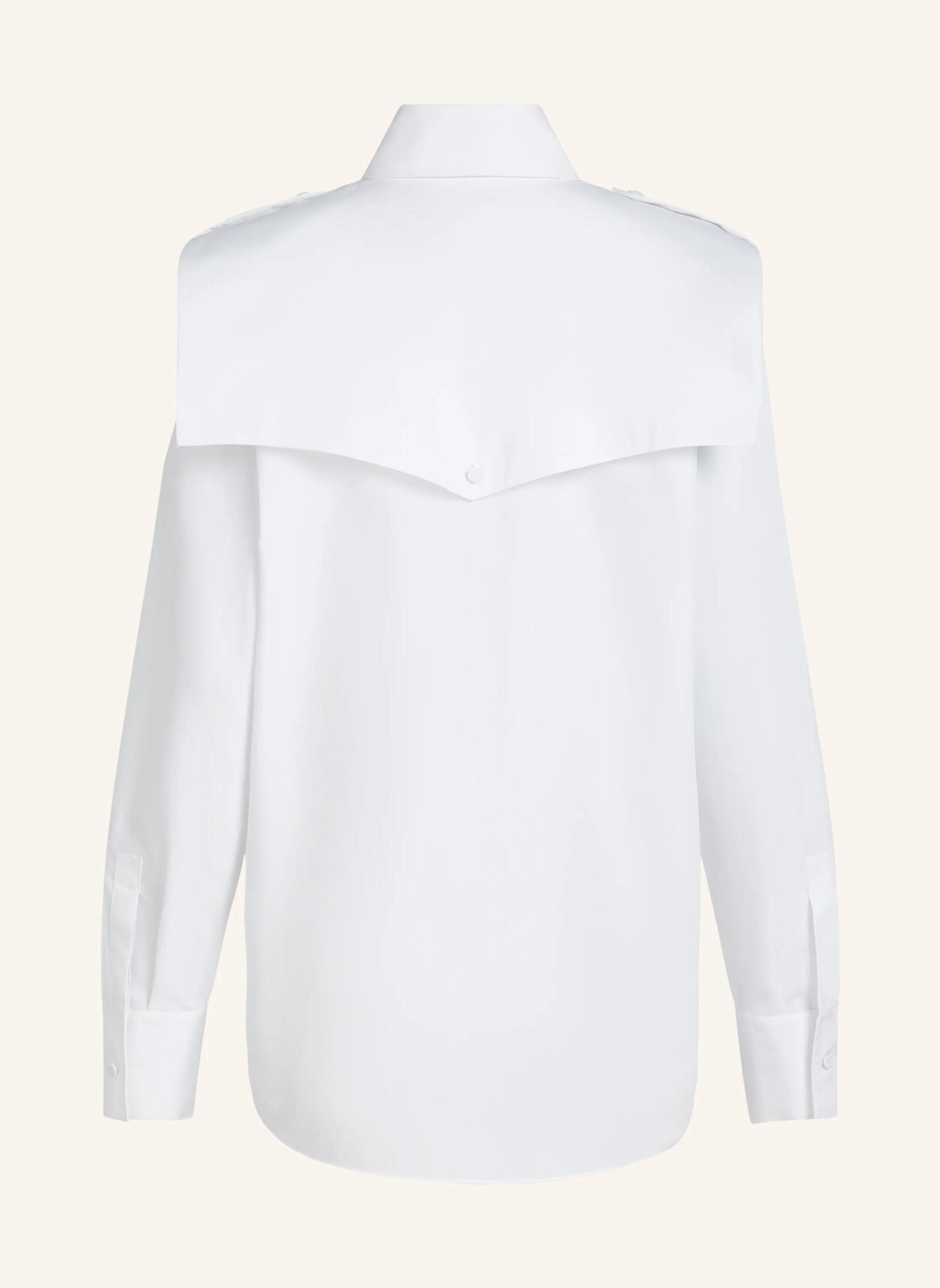KARL LAGERFELD Bluse: WEISS