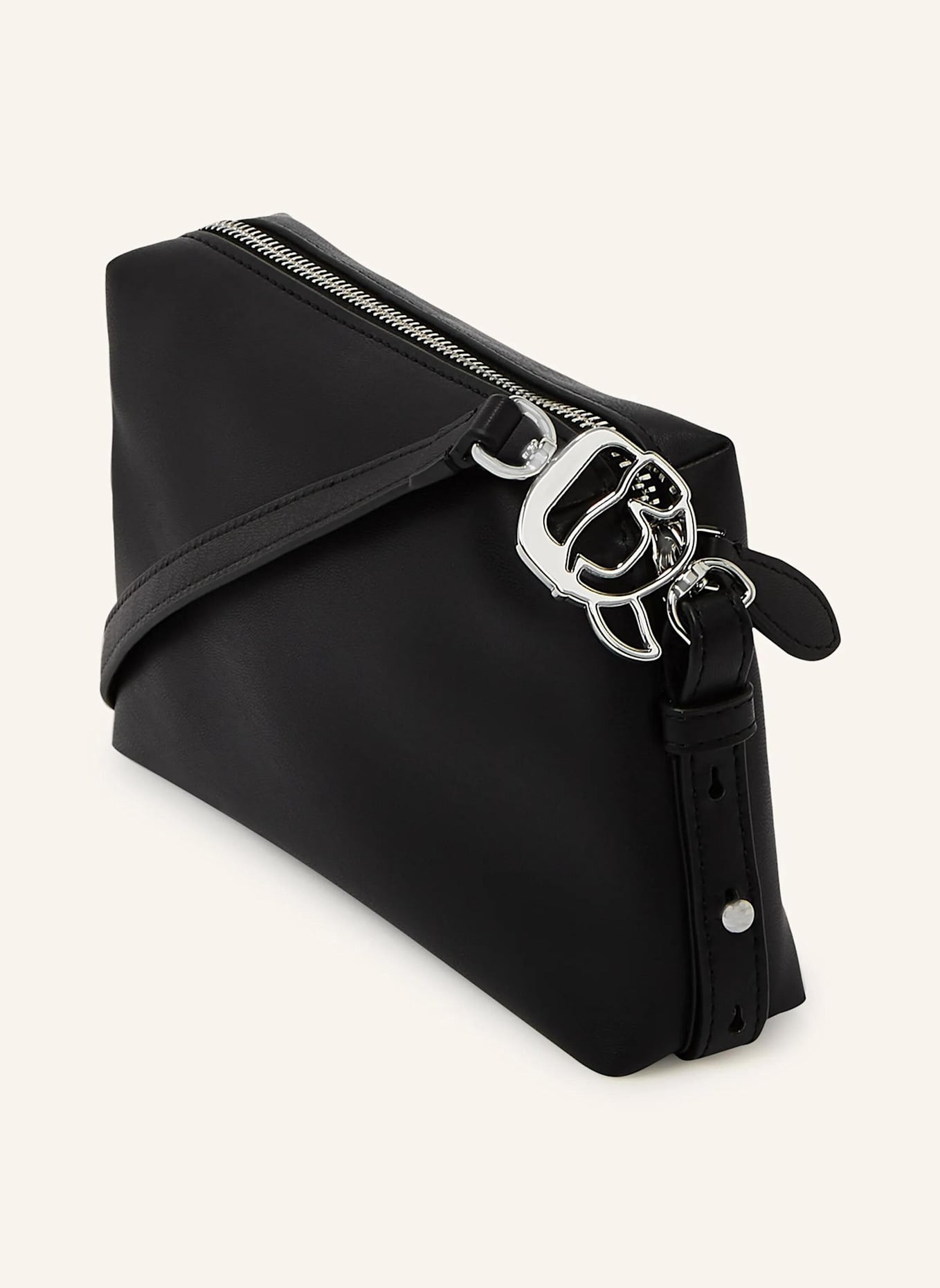 KARL LAGERFELD Umhängetasche: SCHWARZ