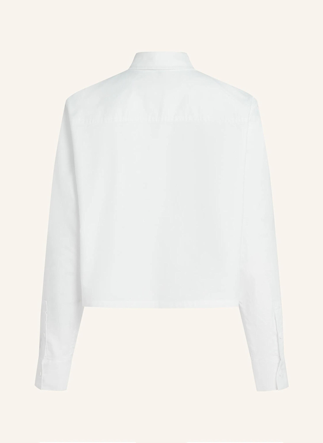 KARL LAGERFELD JEANS Bluse: WEISS