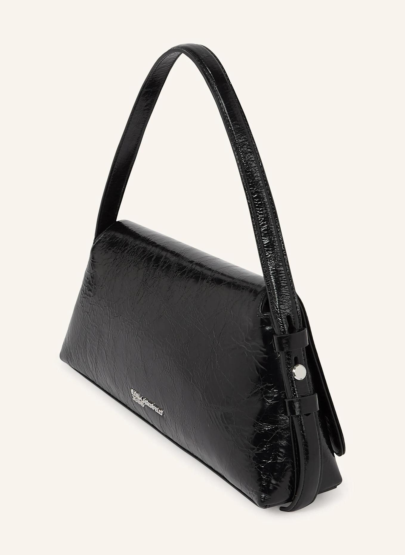 KARL LAGERFELD JEANS Schultertasche: SCHWARZ