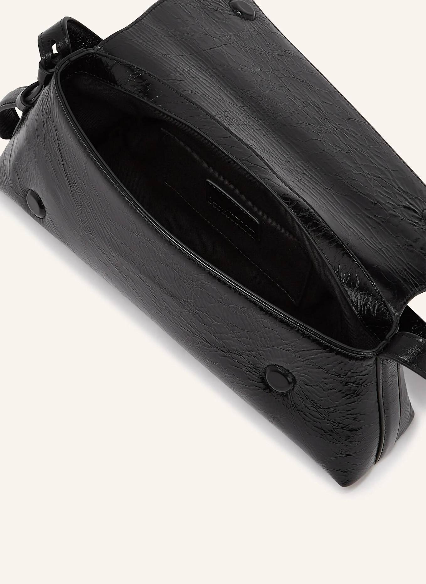 KARL LAGERFELD JEANS Schultertasche: SCHWARZ