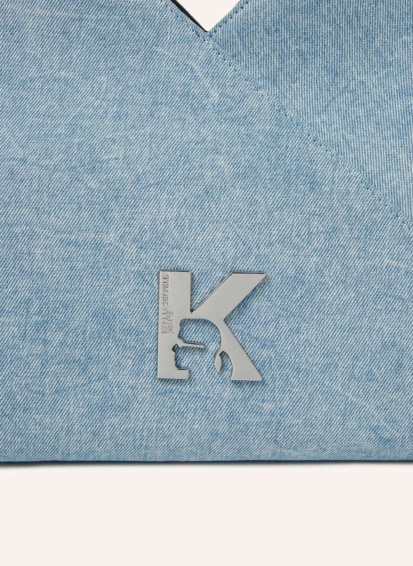 KARL LAGERFELD JEANS Handtasche: HELLBLAU