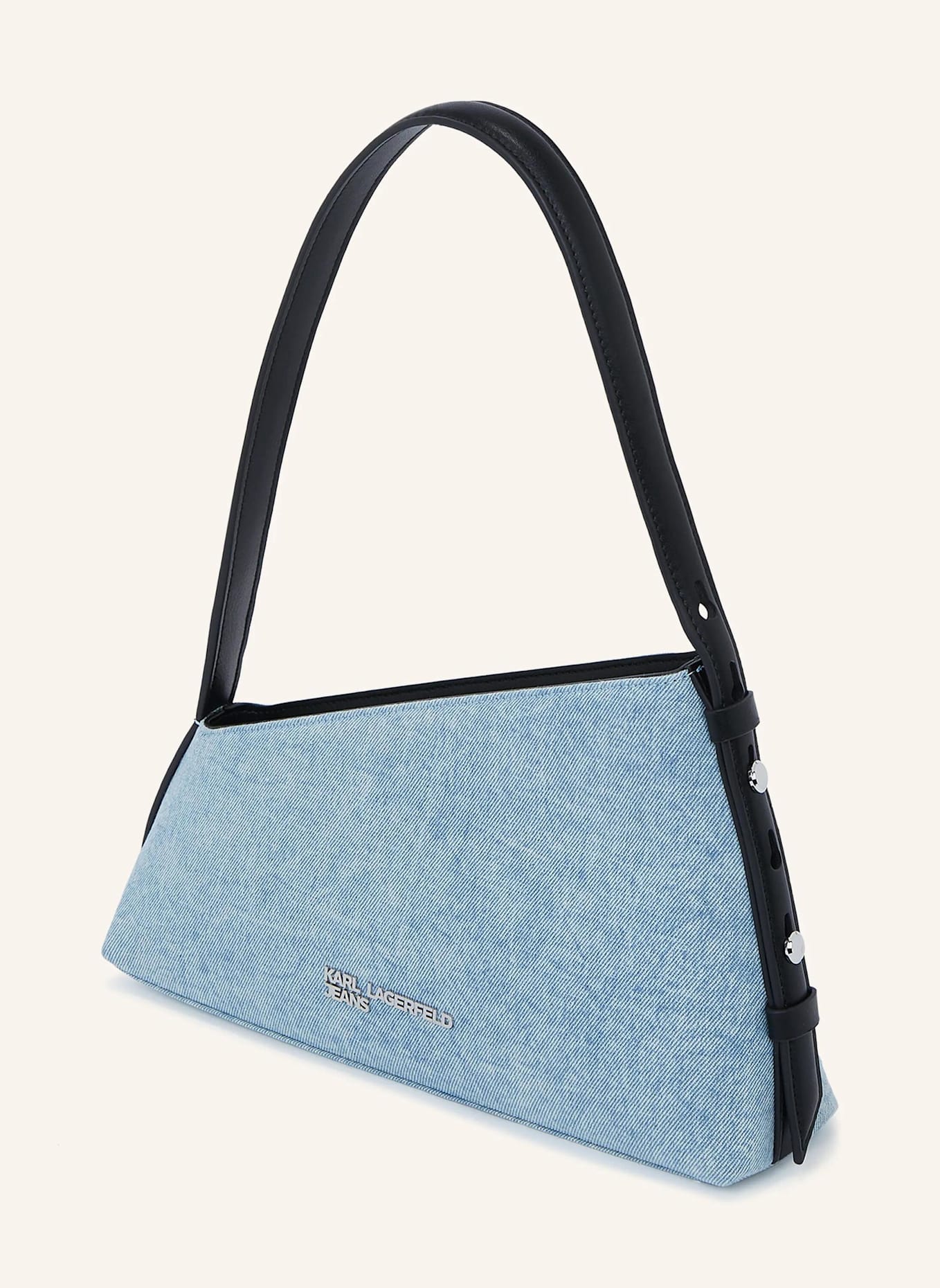 KARL LAGERFELD JEANS Schultertasche: HELLBLAU