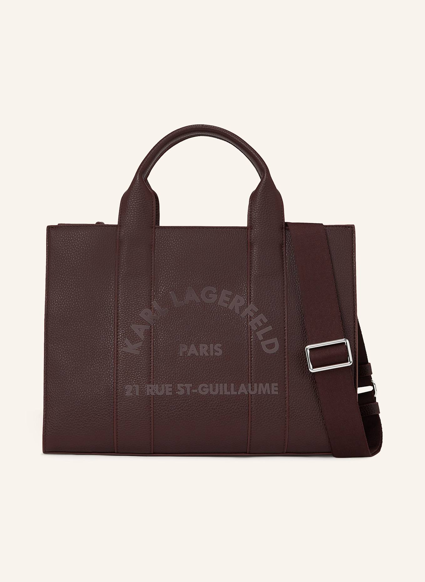 KARL LAGERFELD Handtasche: BRAUN