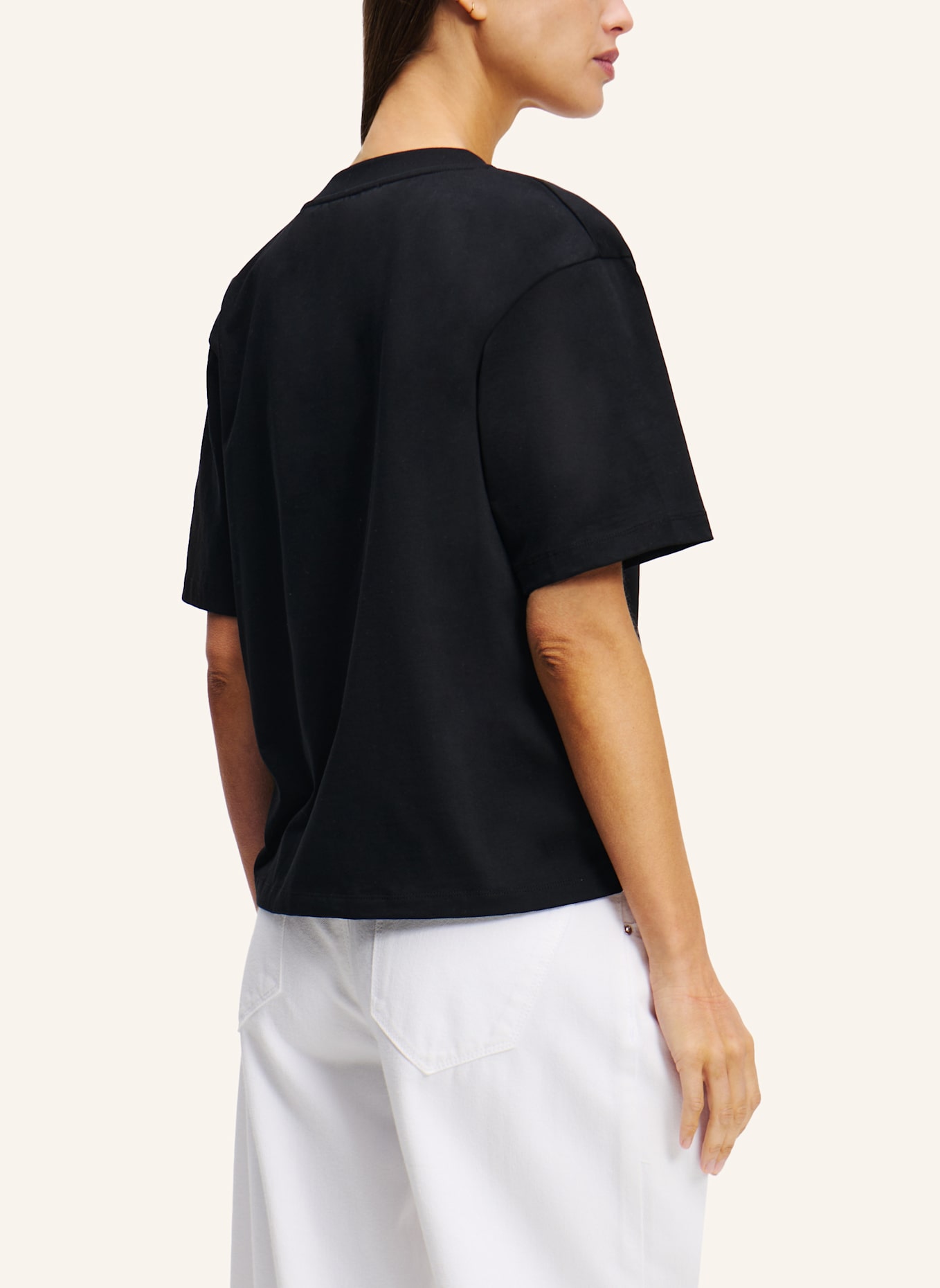 KARL LAGERFELD T-shirt: SCHWARZ