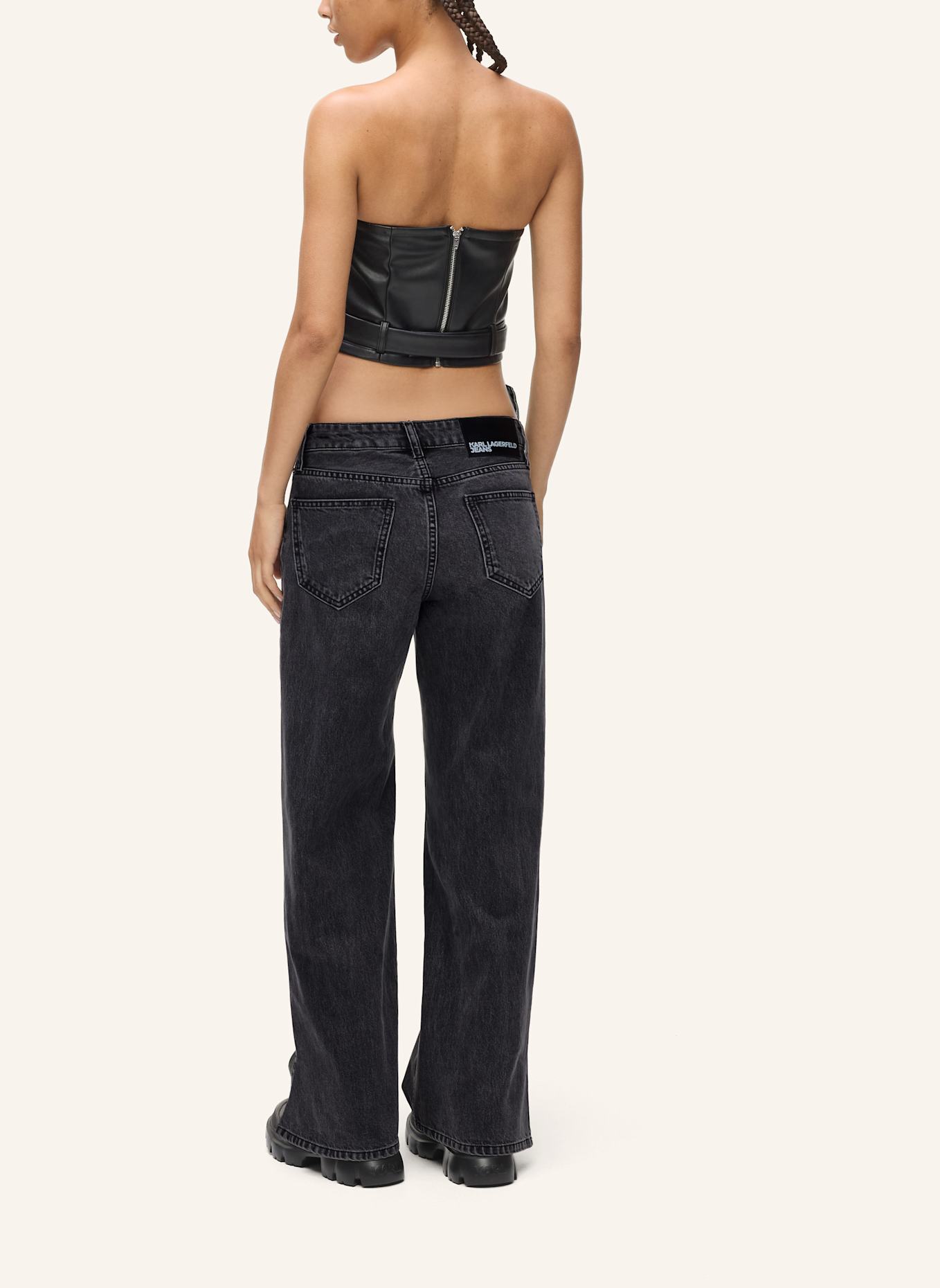 KARL LAGERFELD JEANS Jeans: SCHWARZ