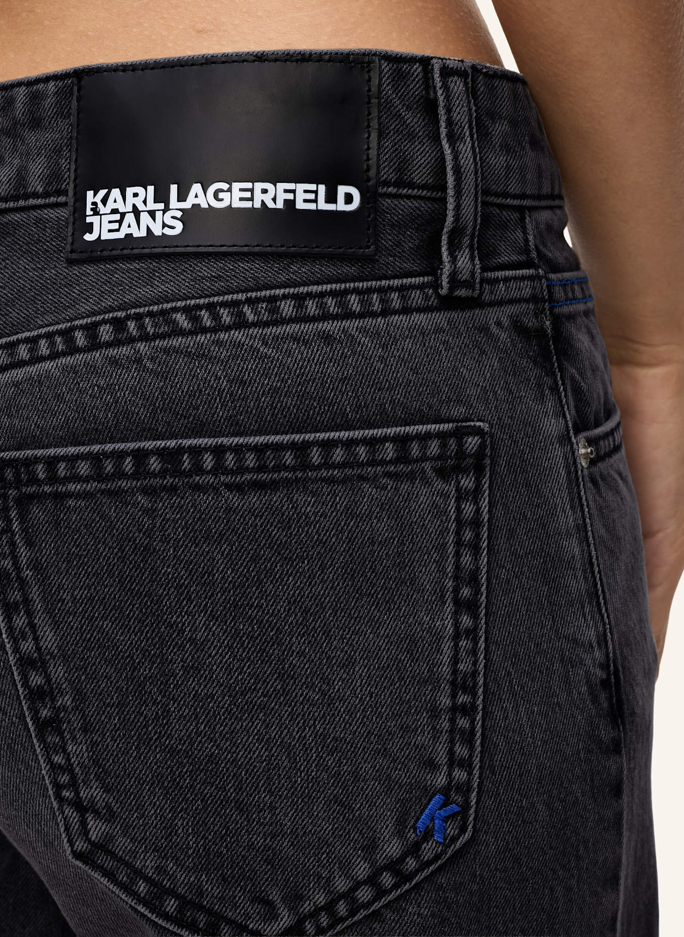 KARL LAGERFELD JEANS Jeans: SCHWARZ