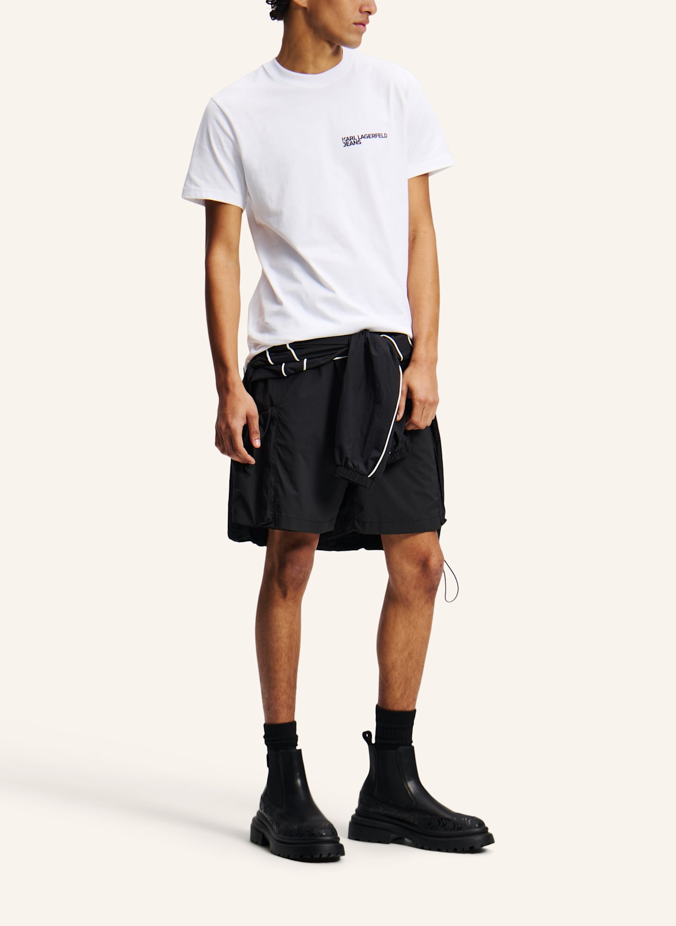 KARL LAGERFELD JEANS T-shirt: WEISS