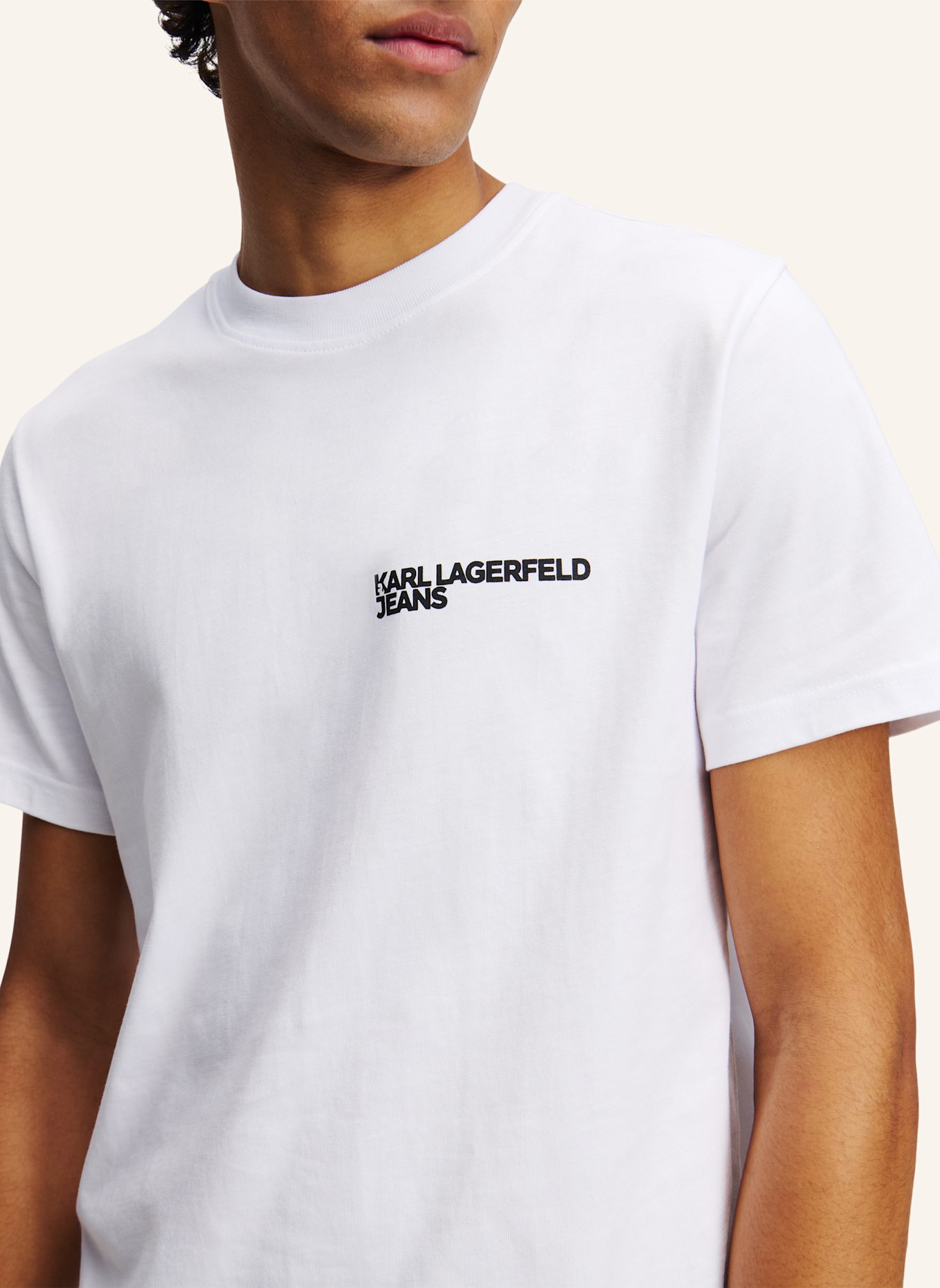 KARL LAGERFELD JEANS T-shirt: WEISS