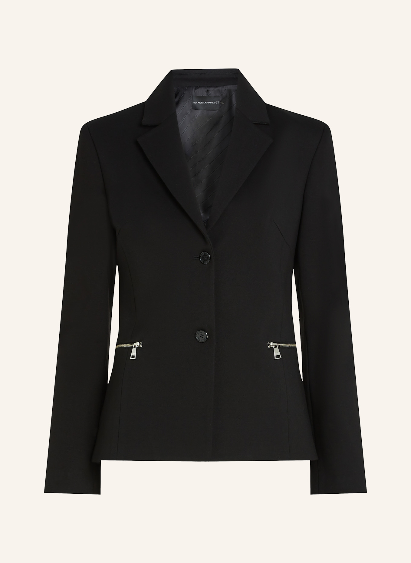 KARL LAGERFELD Blazer: SCHWARZ
